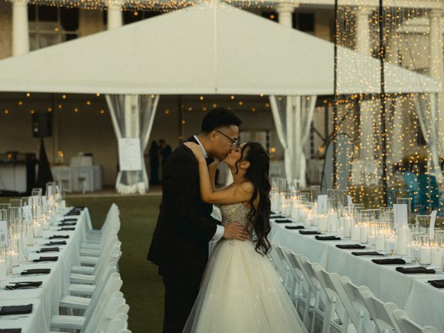 Featured photo from See This Outdoor Wedding with String Light Installations and Candlelit Tablescapes in Sugar Land, TX