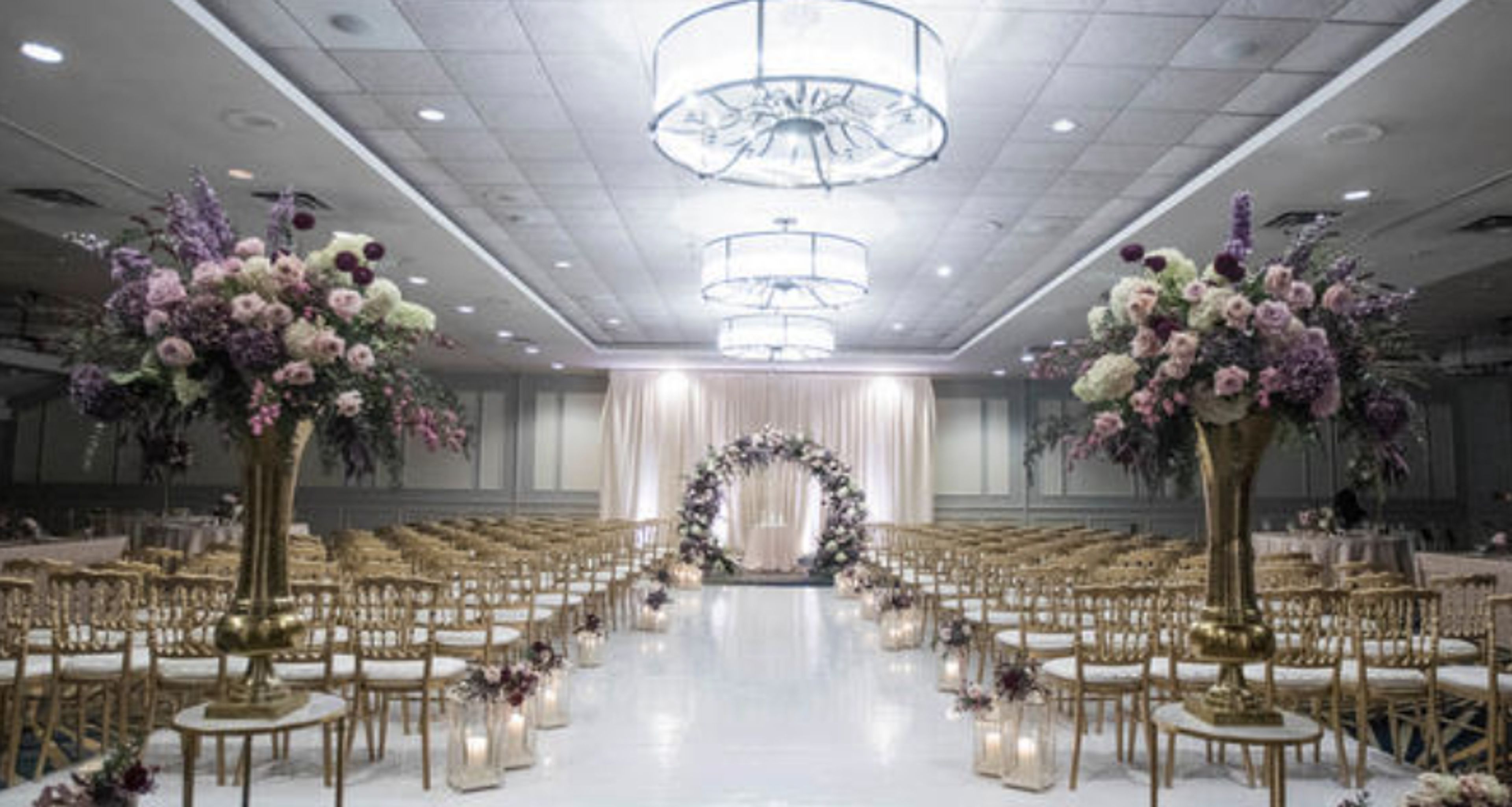 Harbor Ballroom, an event space at The Abbey Resort & Avani Spa