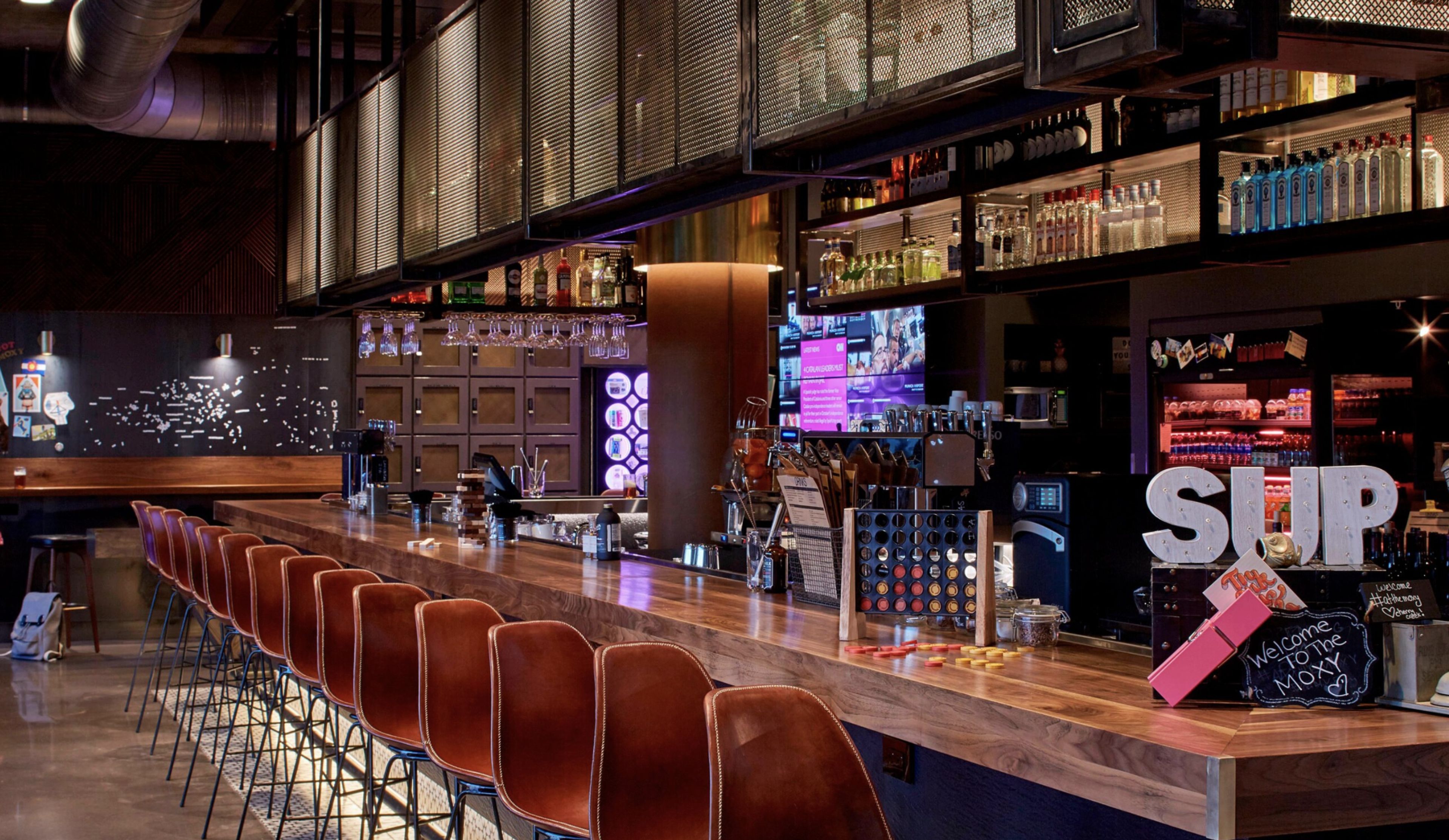 Moxy Bar, an event space at Moxy Denver Cherry Creek
