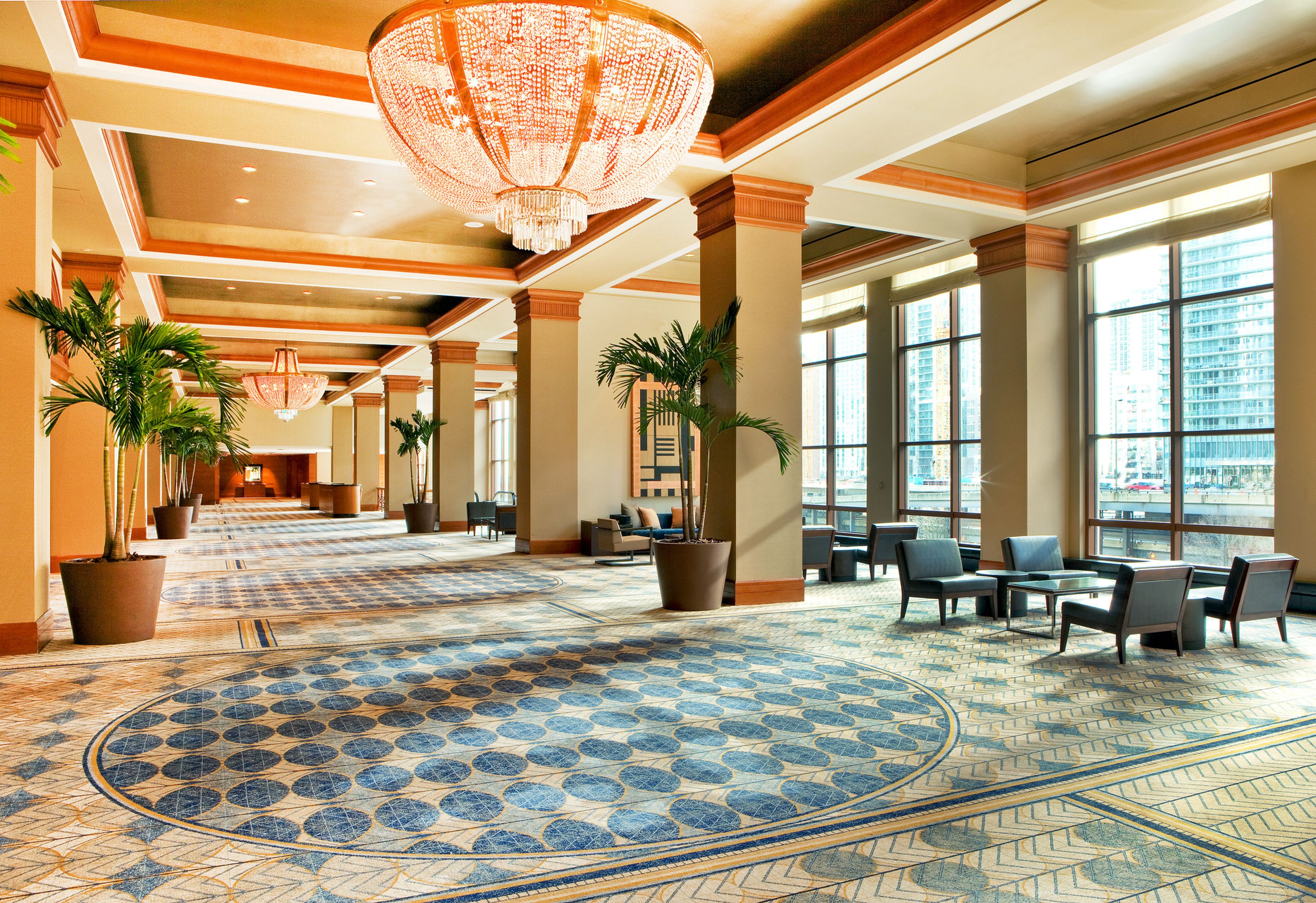Sheraton Grand Chicago Ballroom, an event space at Sheraton Grand Chicago Riverwalk