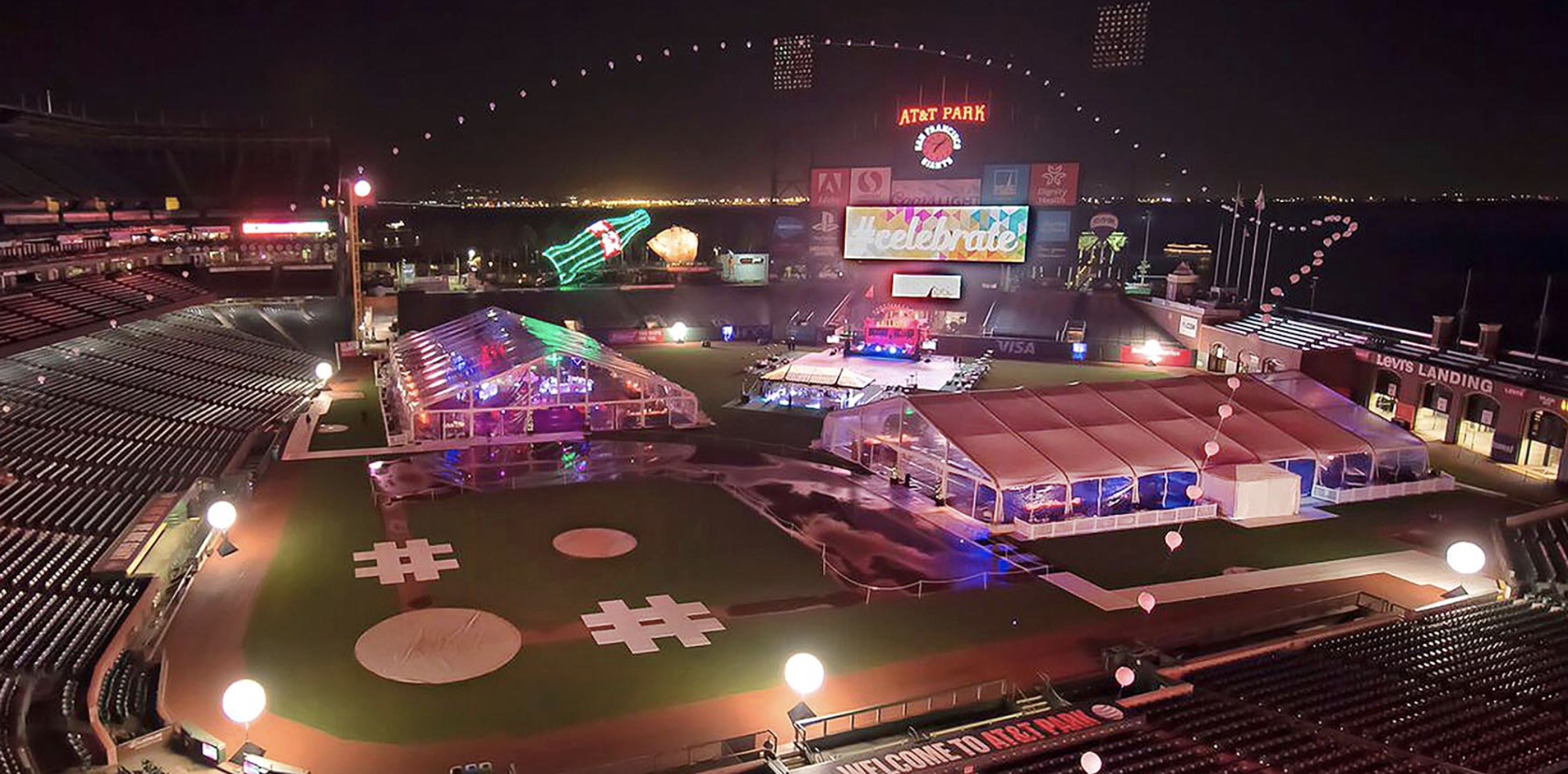 Giants Field, an event space at Oracle Park