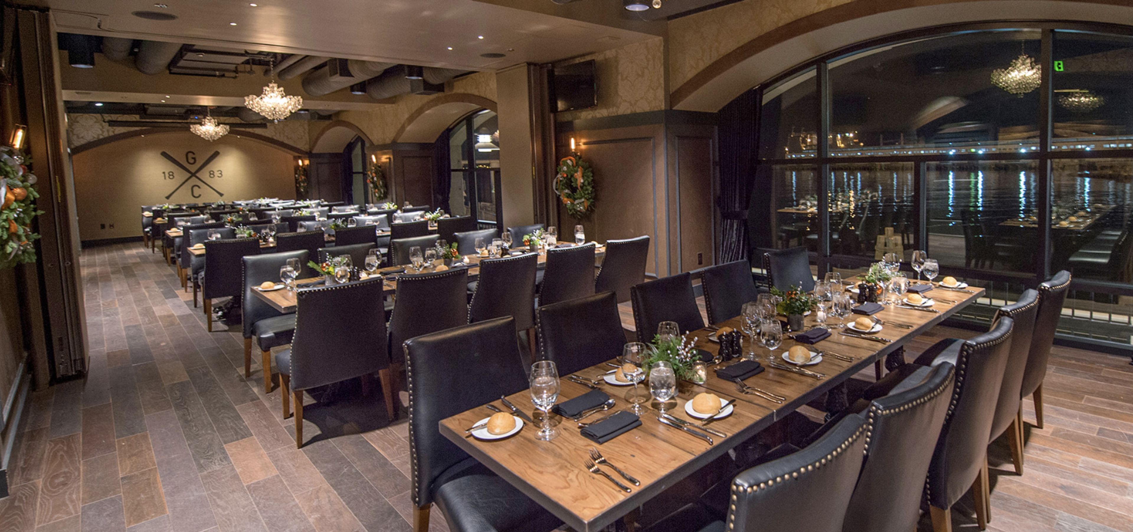 The Gotham Clubhouse, an event space at Oracle Park