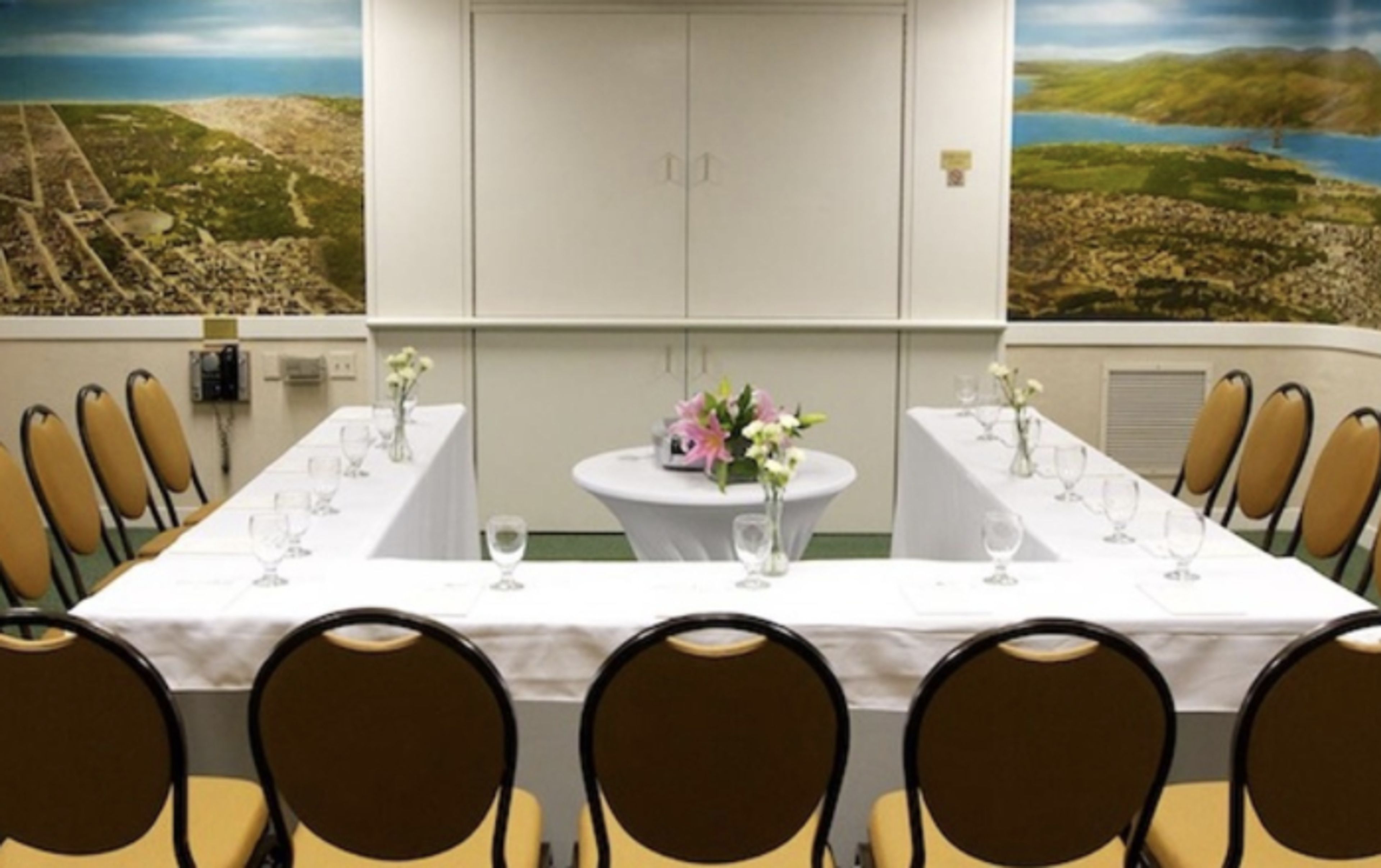 The Clipper Ship Room, an event space at Chancellor Hotel