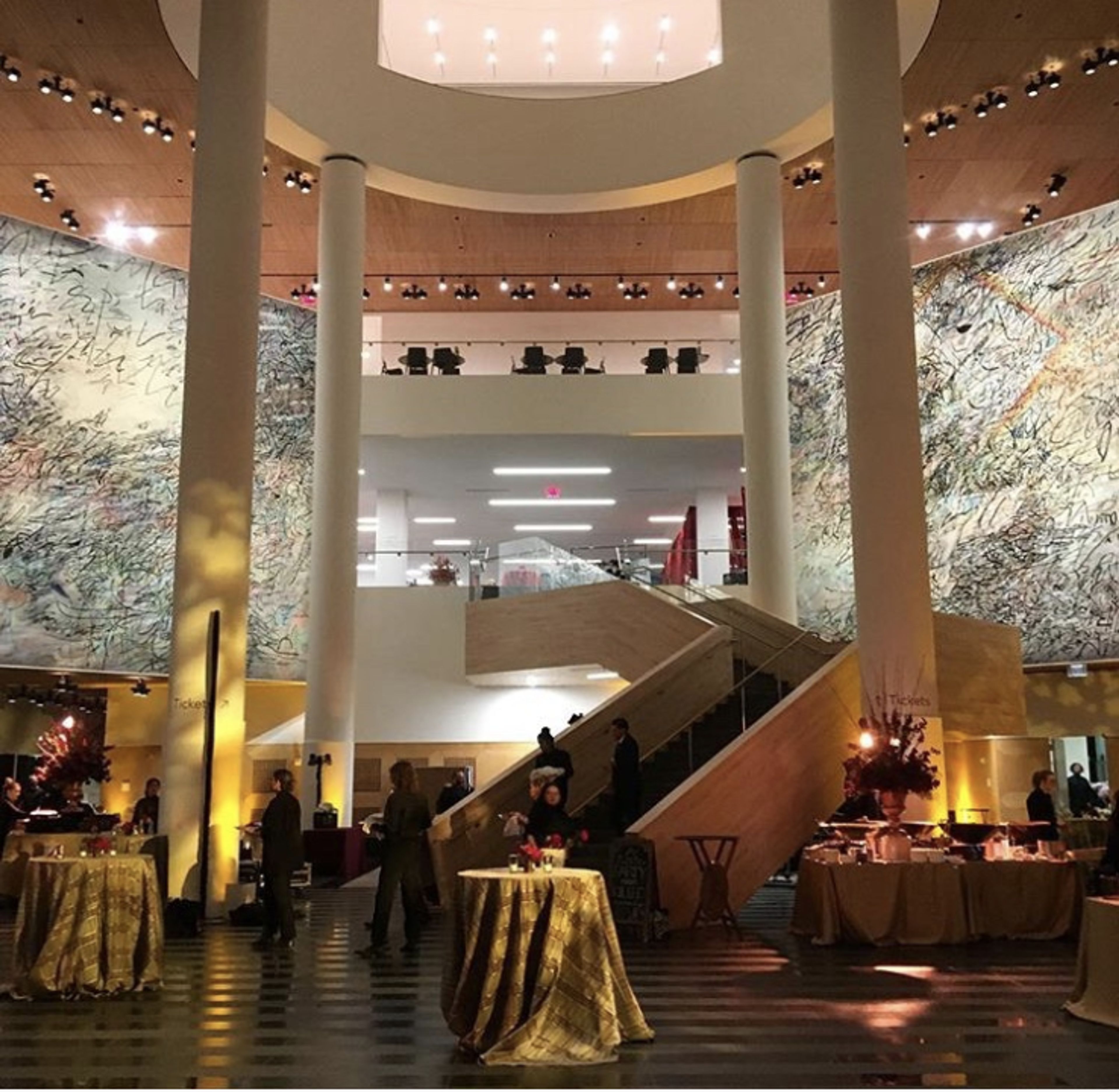 Evelyn and Walter Haas, Jr. Atrium, an event space at San Francisco Museum of Modern Art