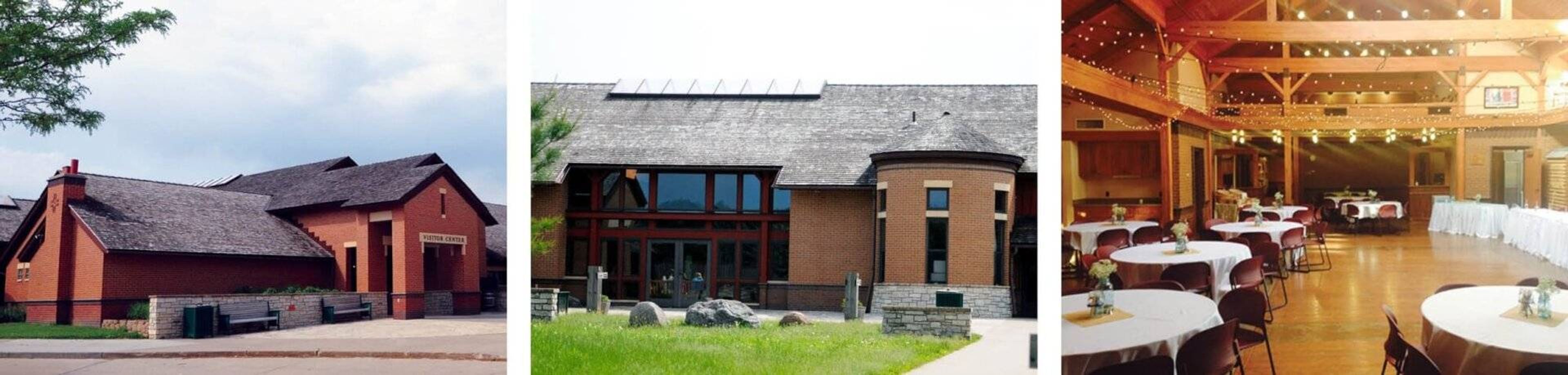 Learning Center, an event space at Living History Farms