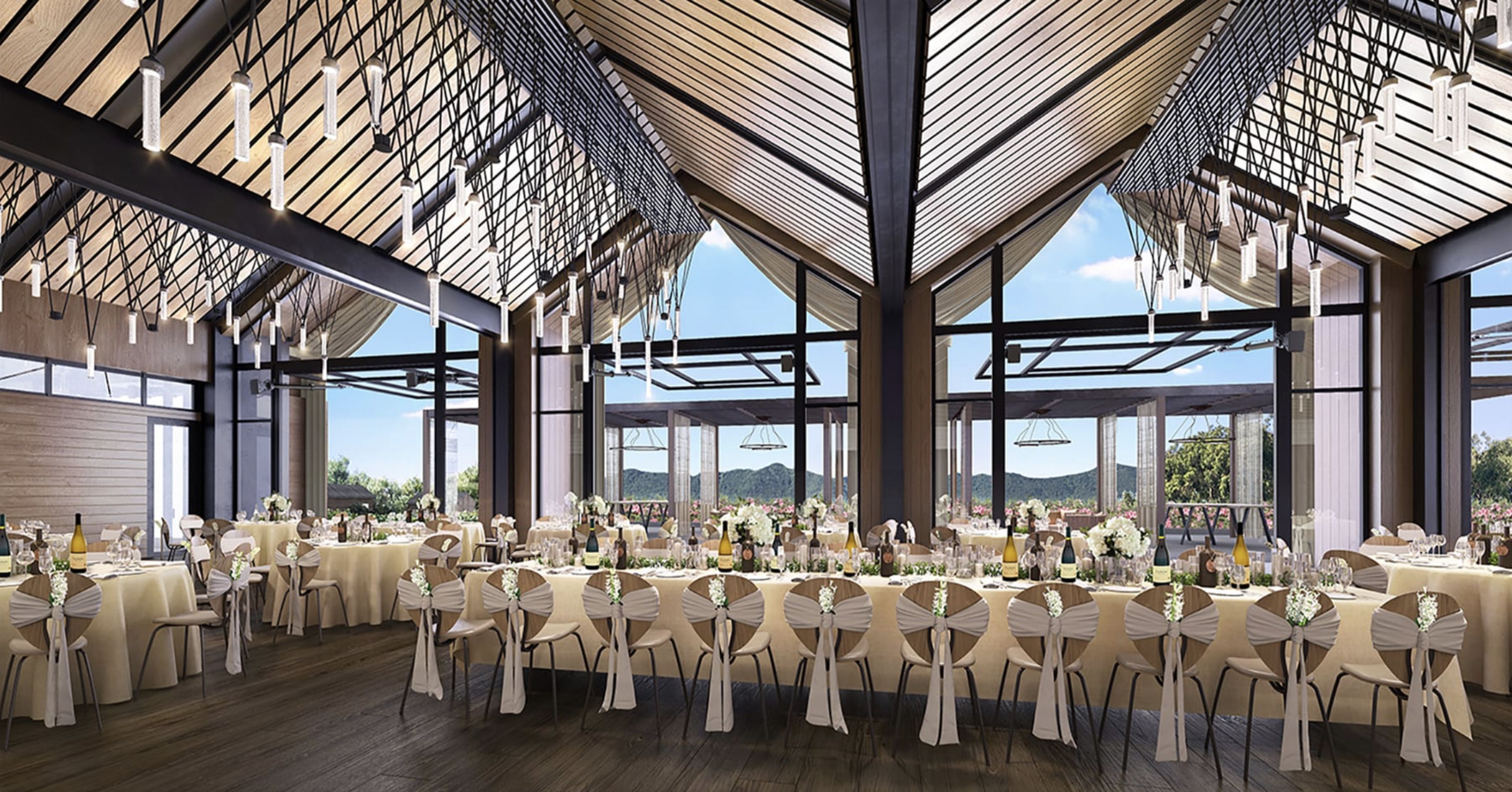 Glasshouse Barn, an event space at Stanly Ranch