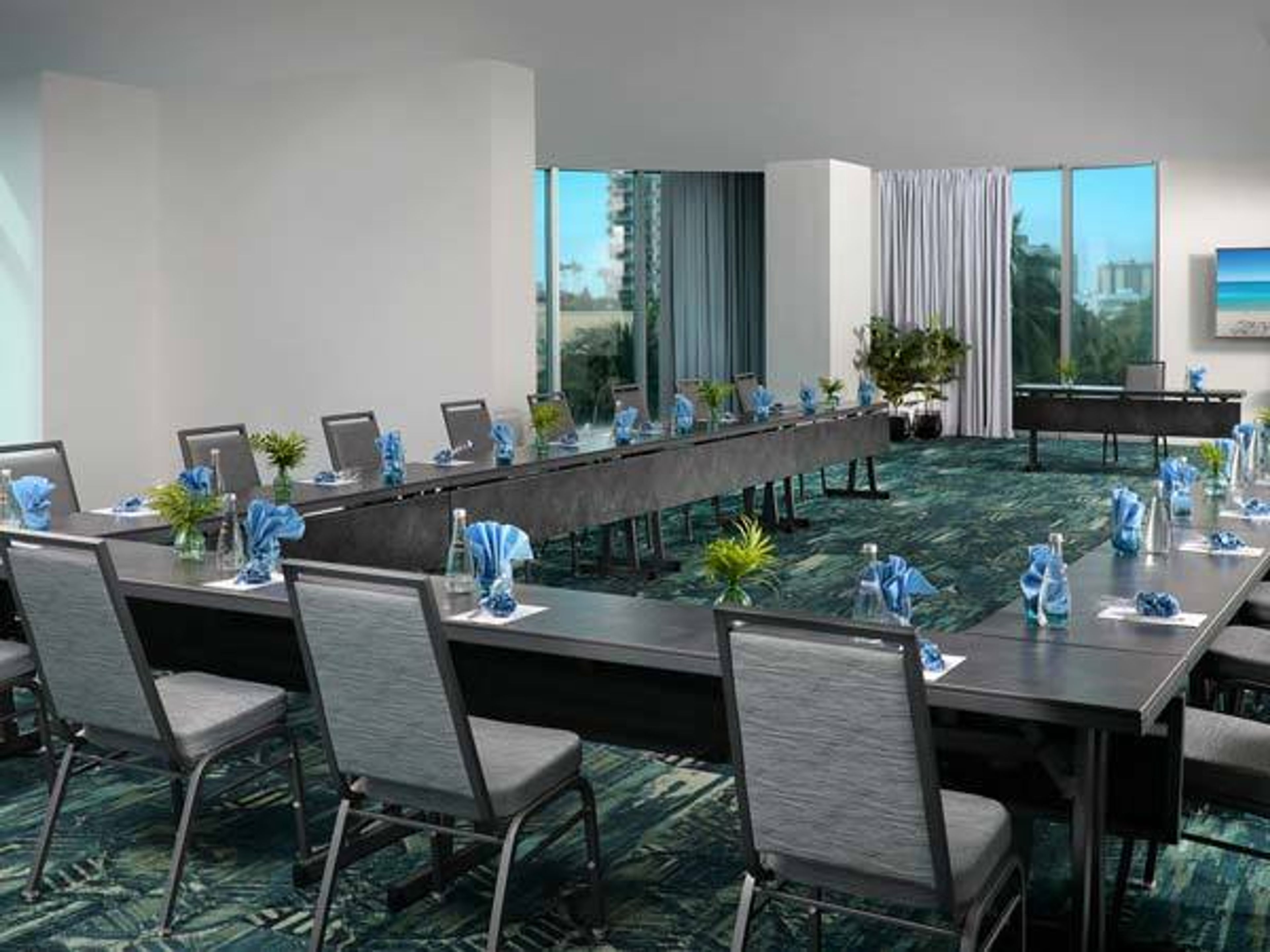 Ballroom, an event space at Sole Miami, A Noble House Resort
