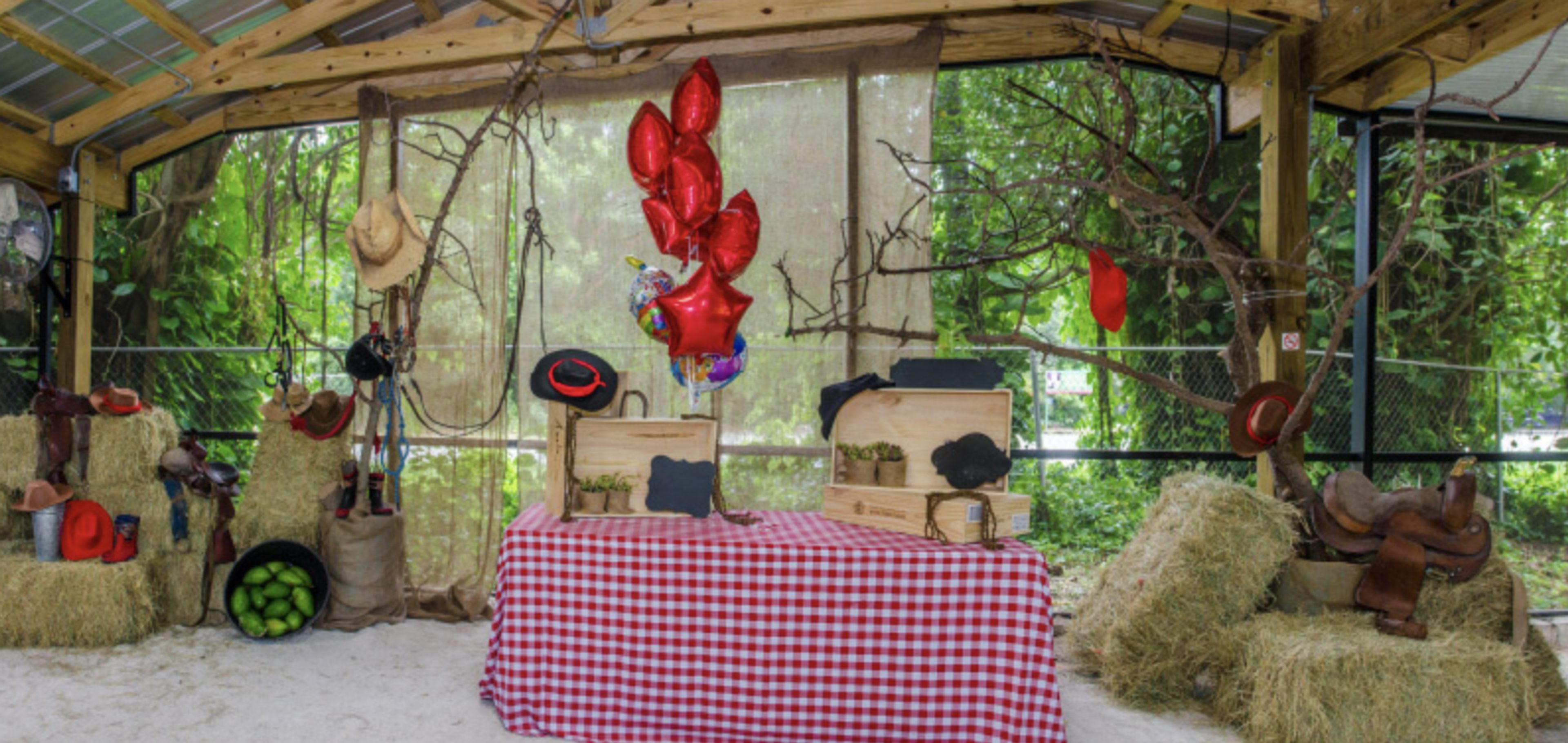 Shelter, an event space at Pinto's Farm