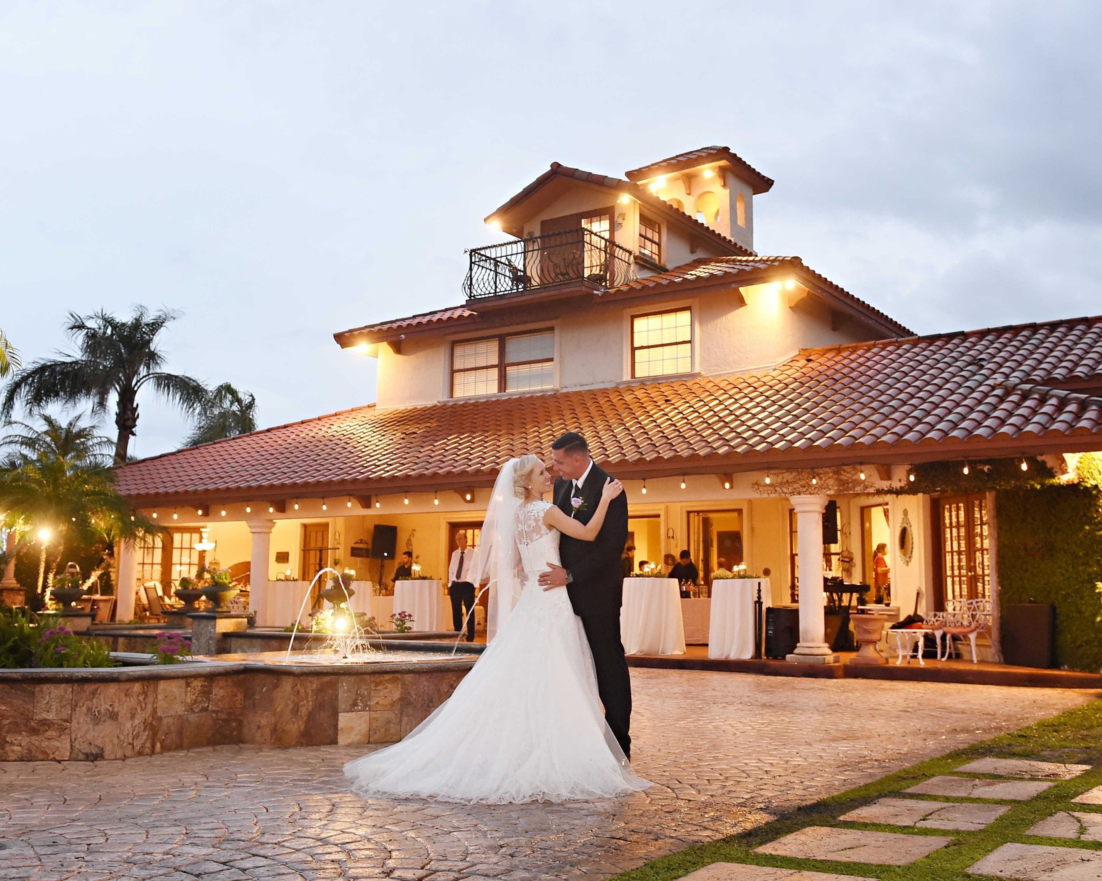 Reception Area, an event space at Villa Toscana Miami