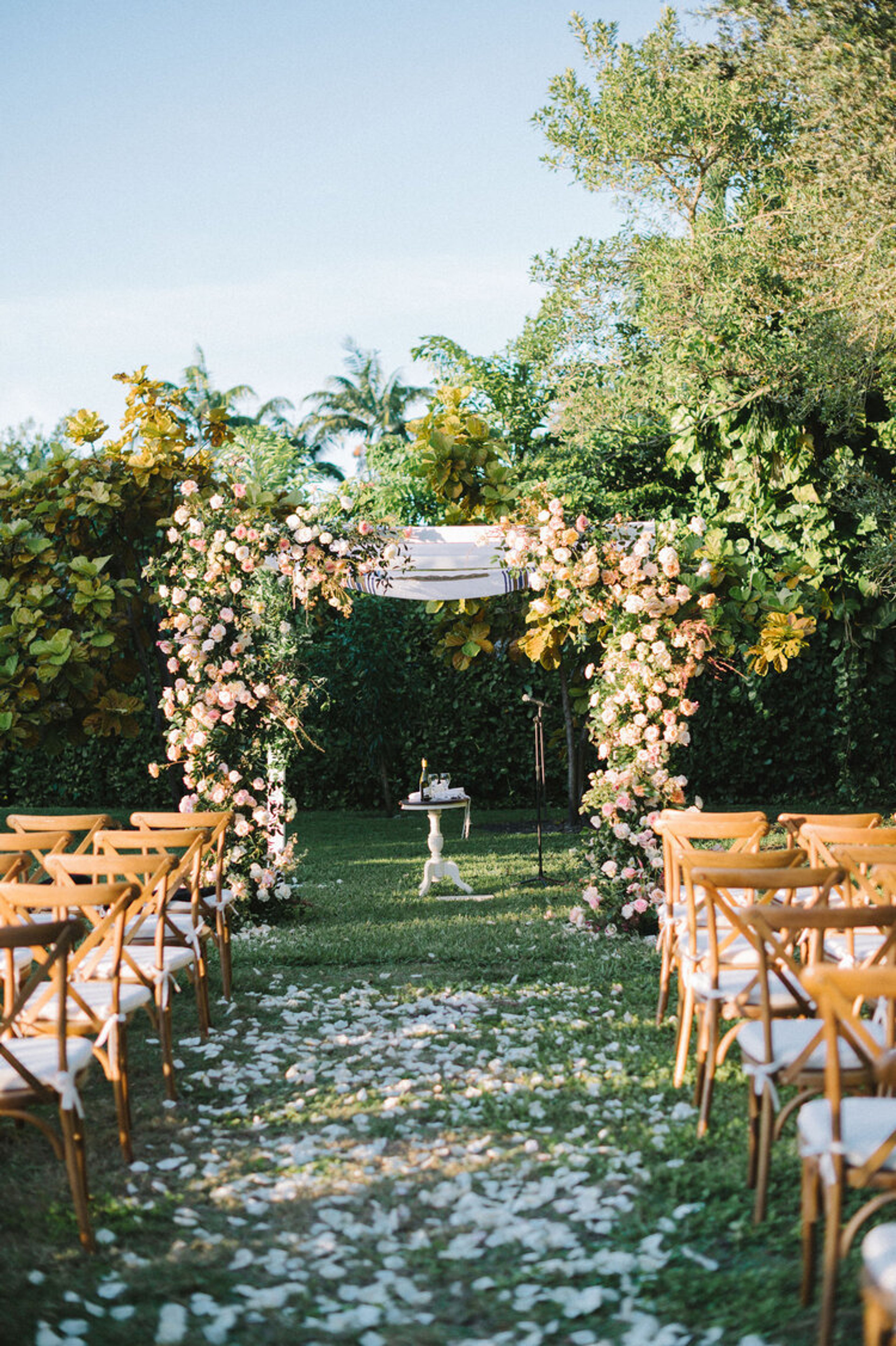 Outdoor Ceremony Area, an event space at GEM Mansion
