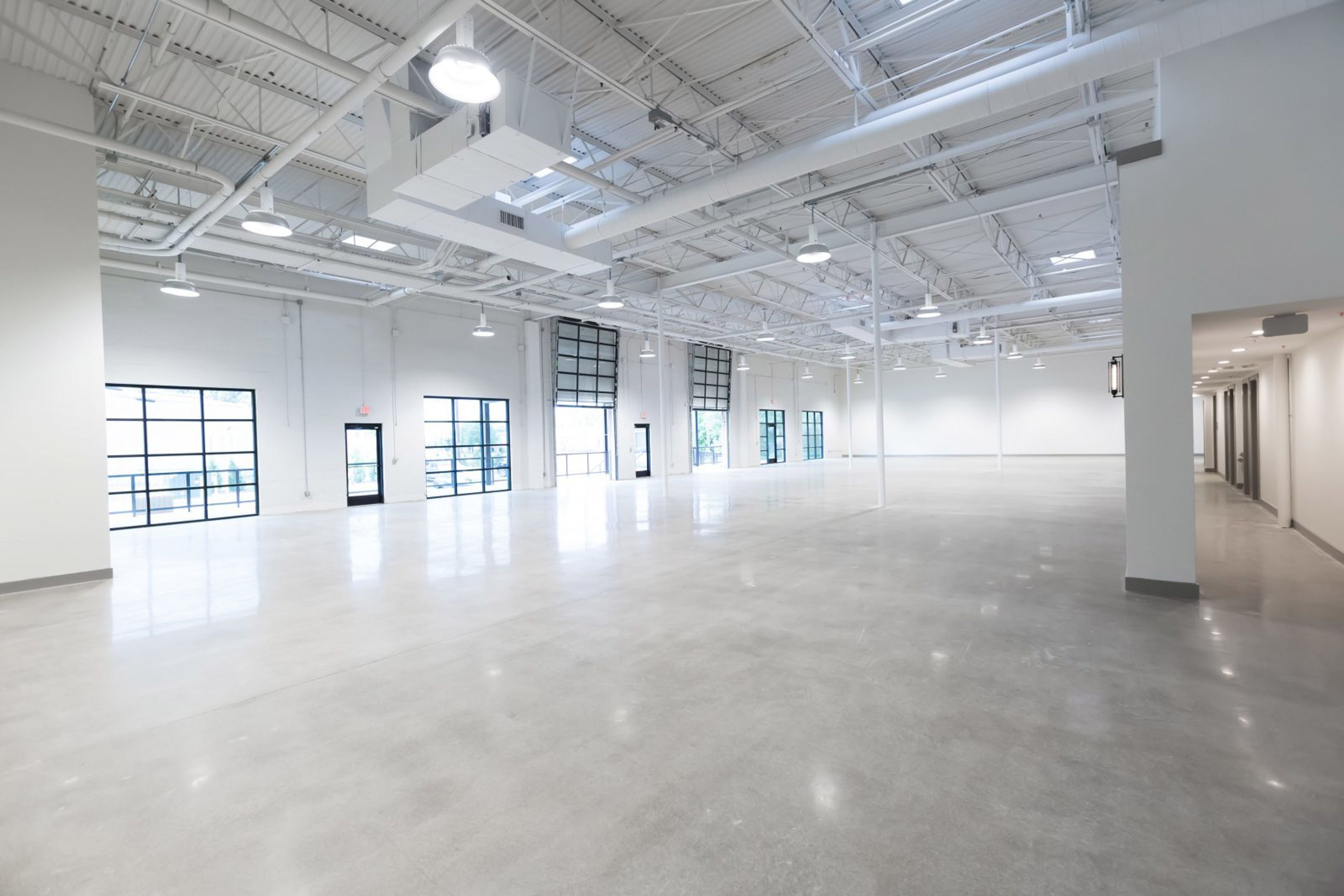 The Big Room, an event space at On The Levee