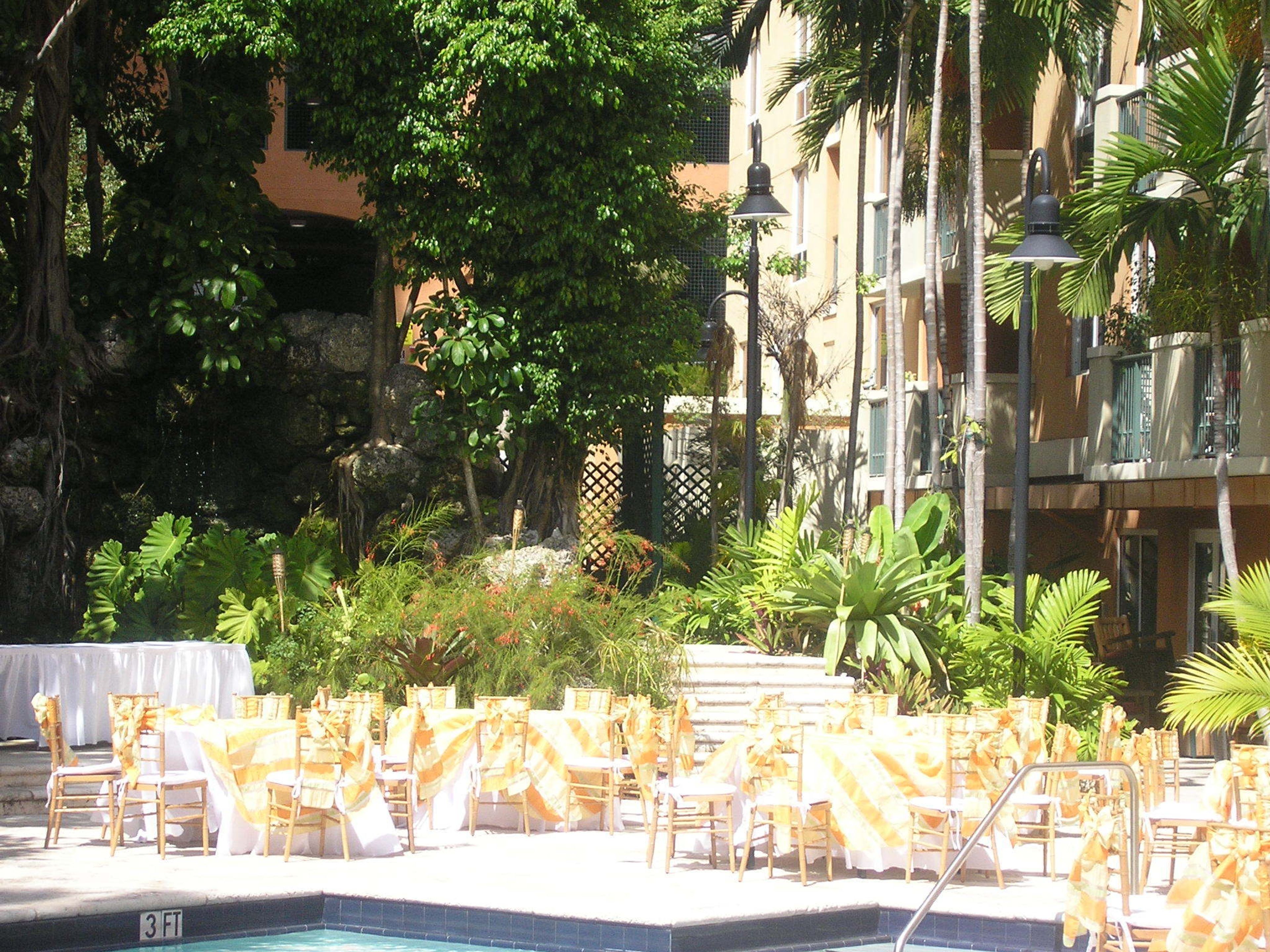 Pool Area, an event space at The Mutiny Hotel