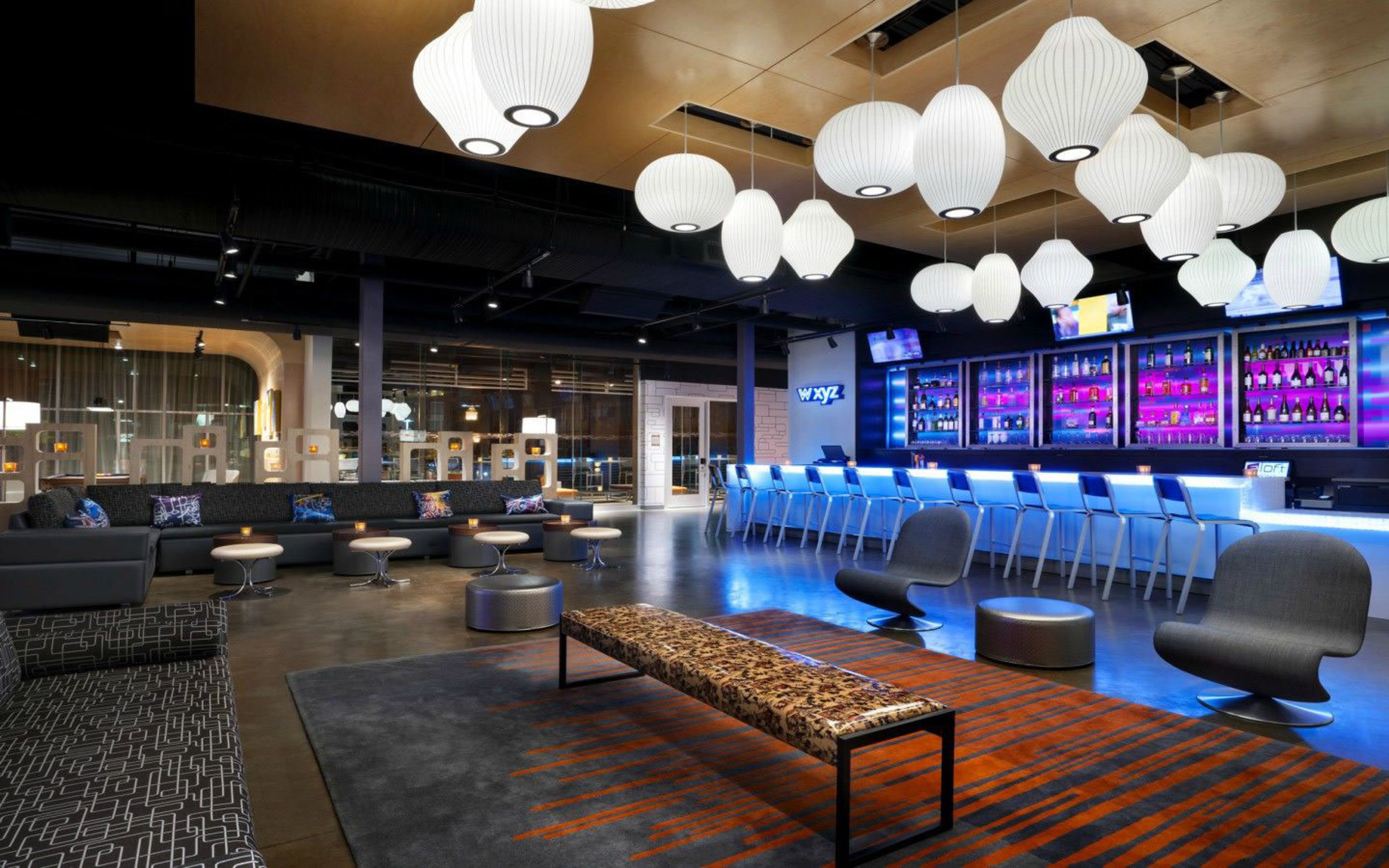 W XYZ Bar, an event space at Aloft Miami Aventura