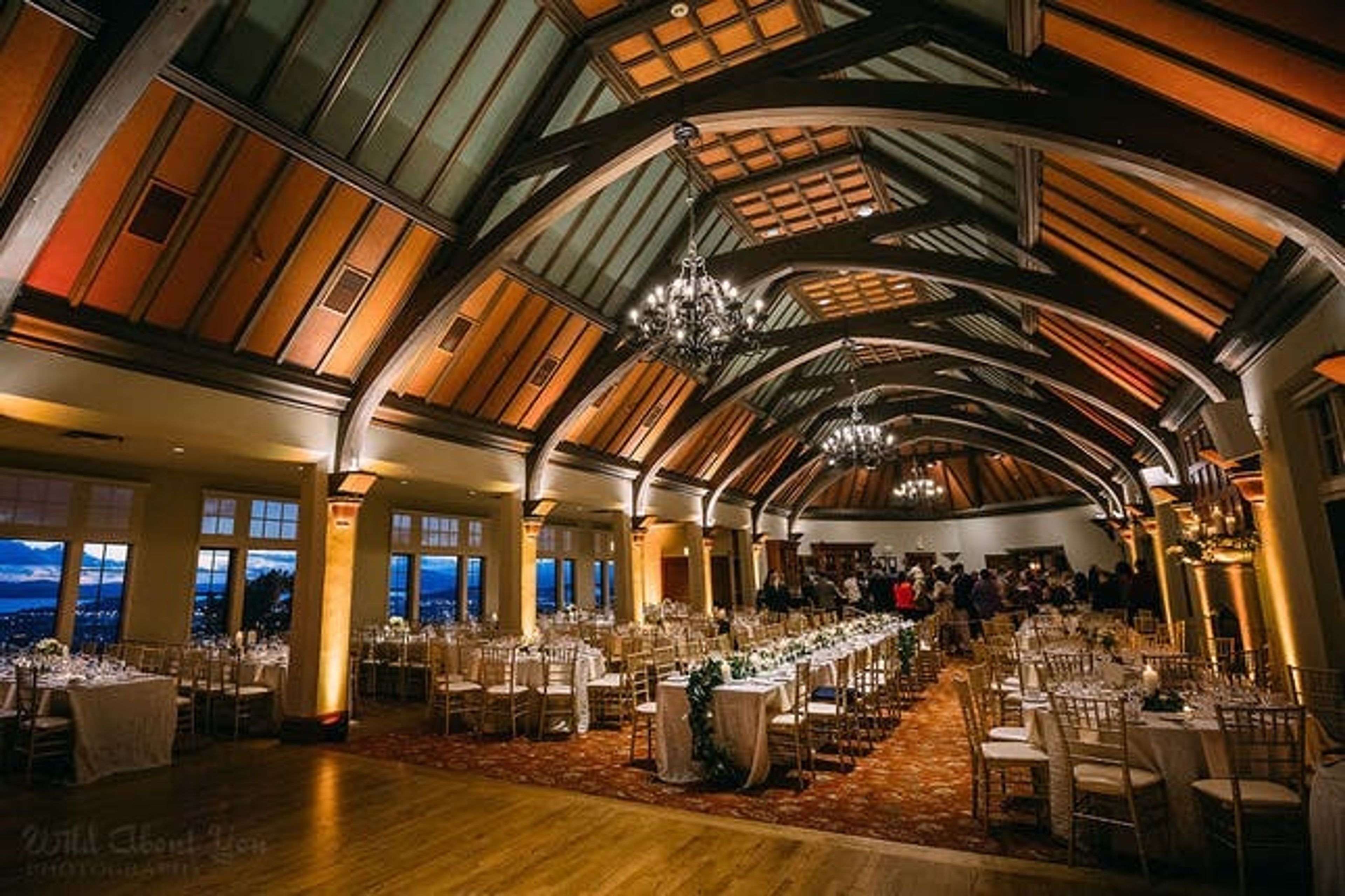 Bay Ballroom, an event space at Berkeley Country Club