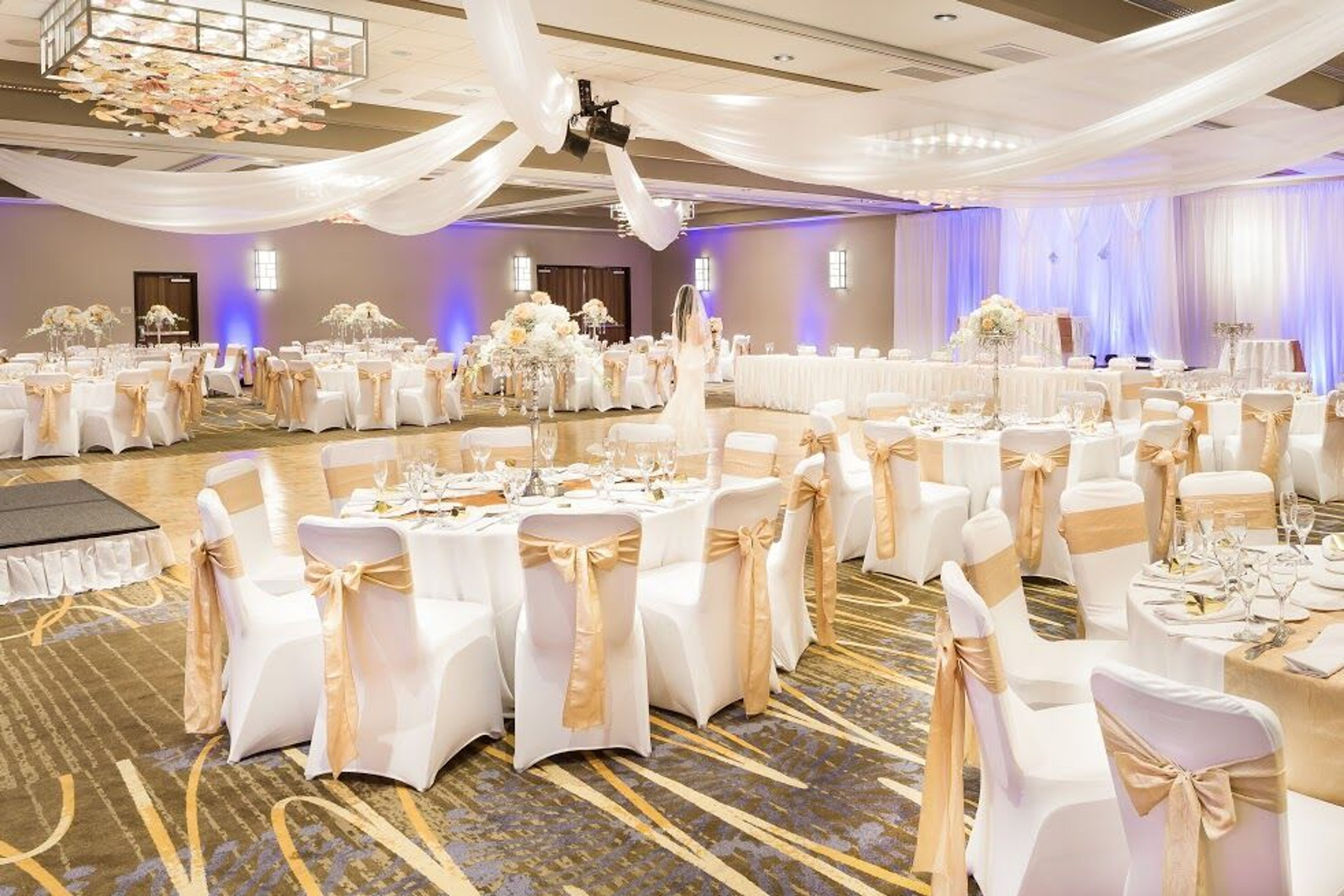 Ballroom, an event space at Crowne Plaza - Foster City Hotel
