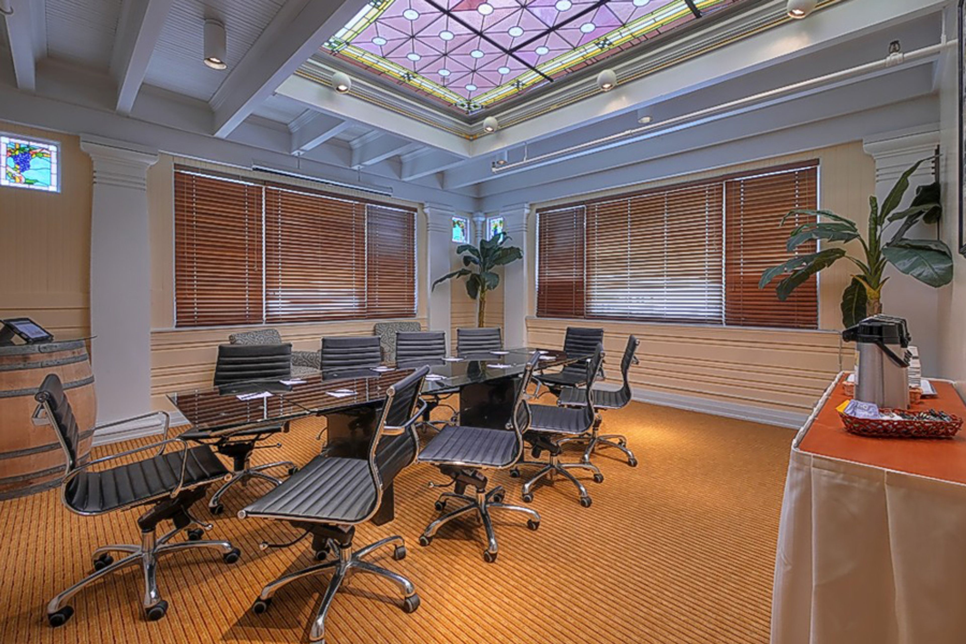 Meeting Space, an event space at Executive Hotel Vintage Court San Francisco