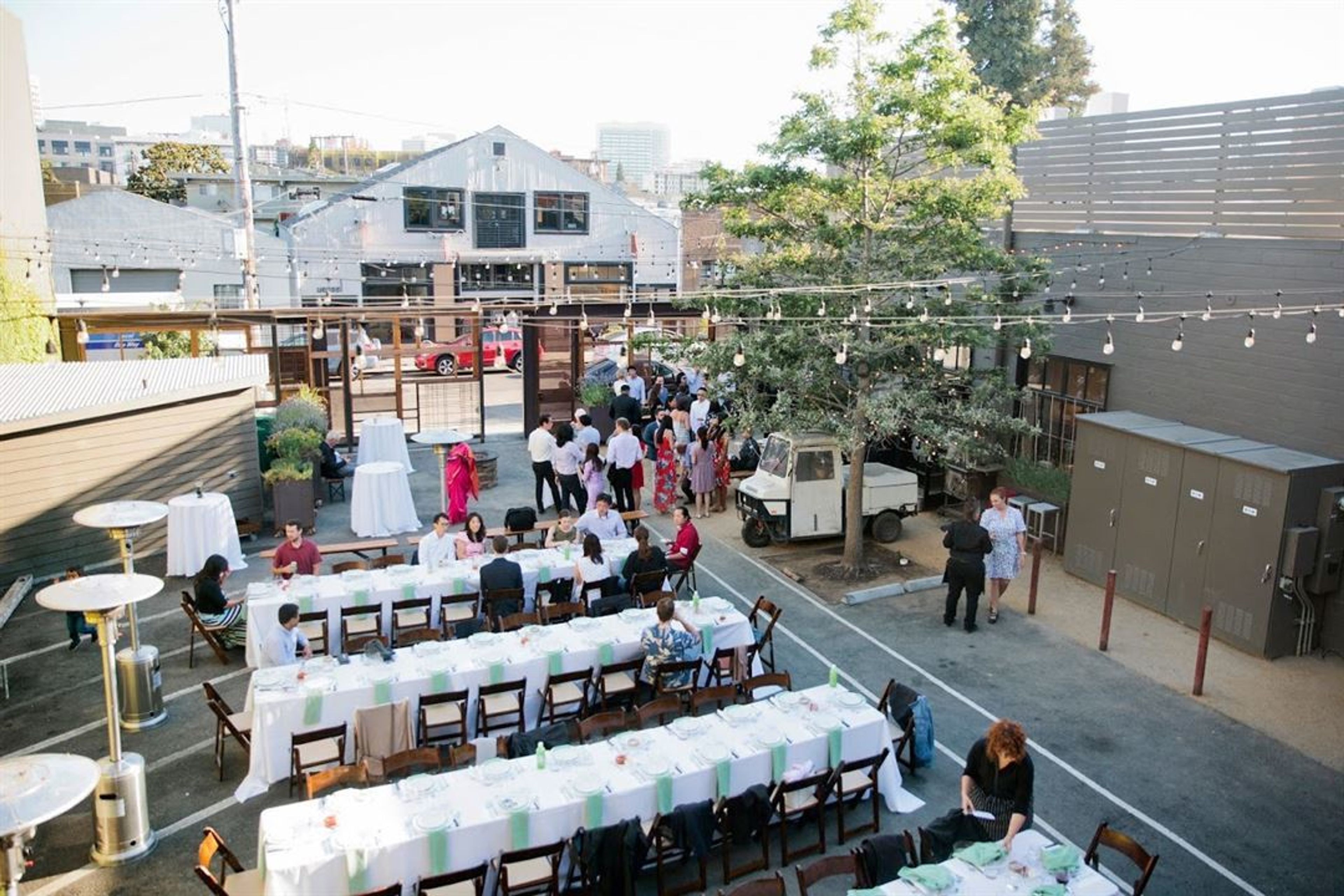 Outdoor Courtyard, an event space at Forage Kitchen