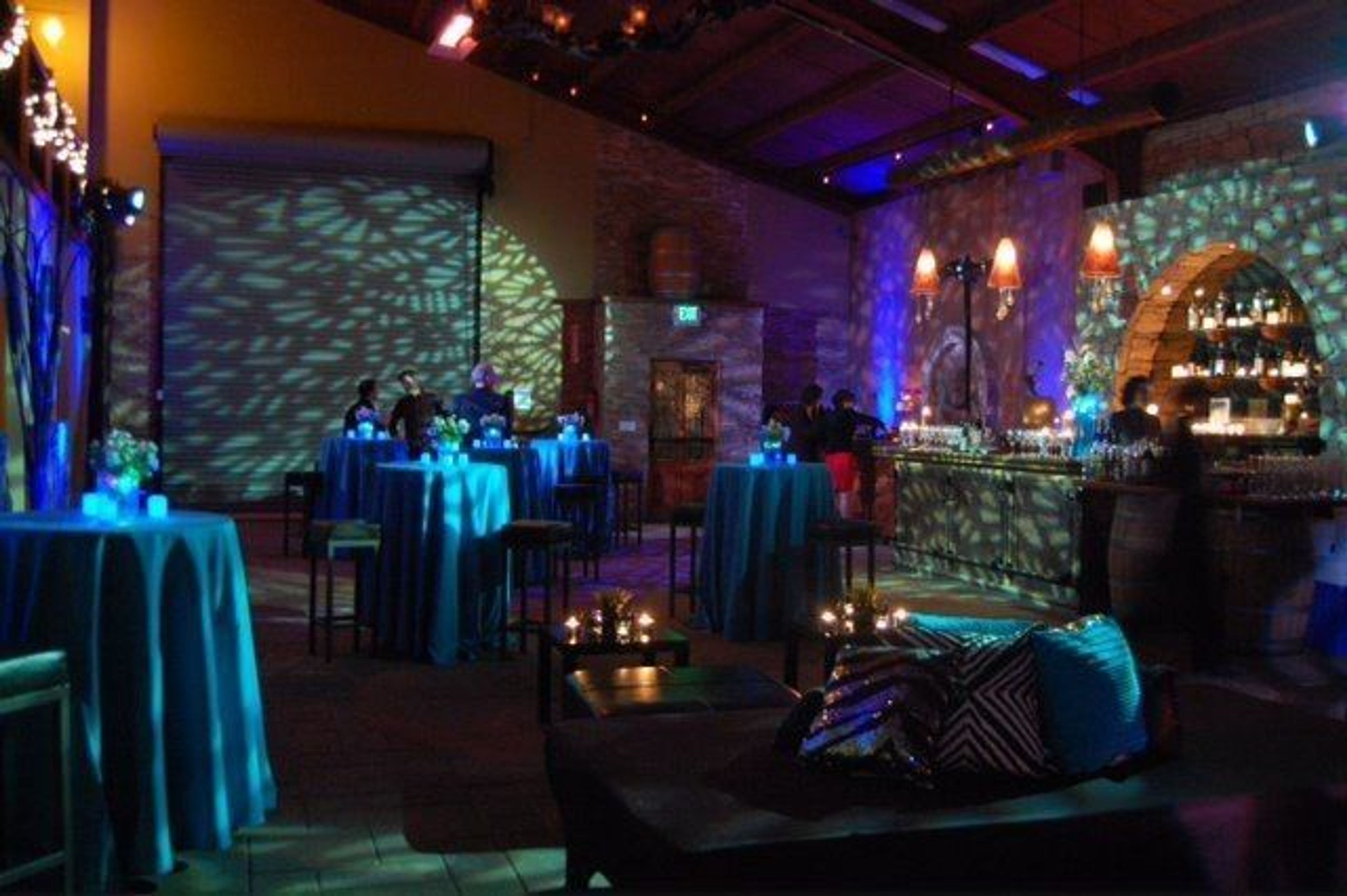 Indoor Space, an event space at La Honda Winery