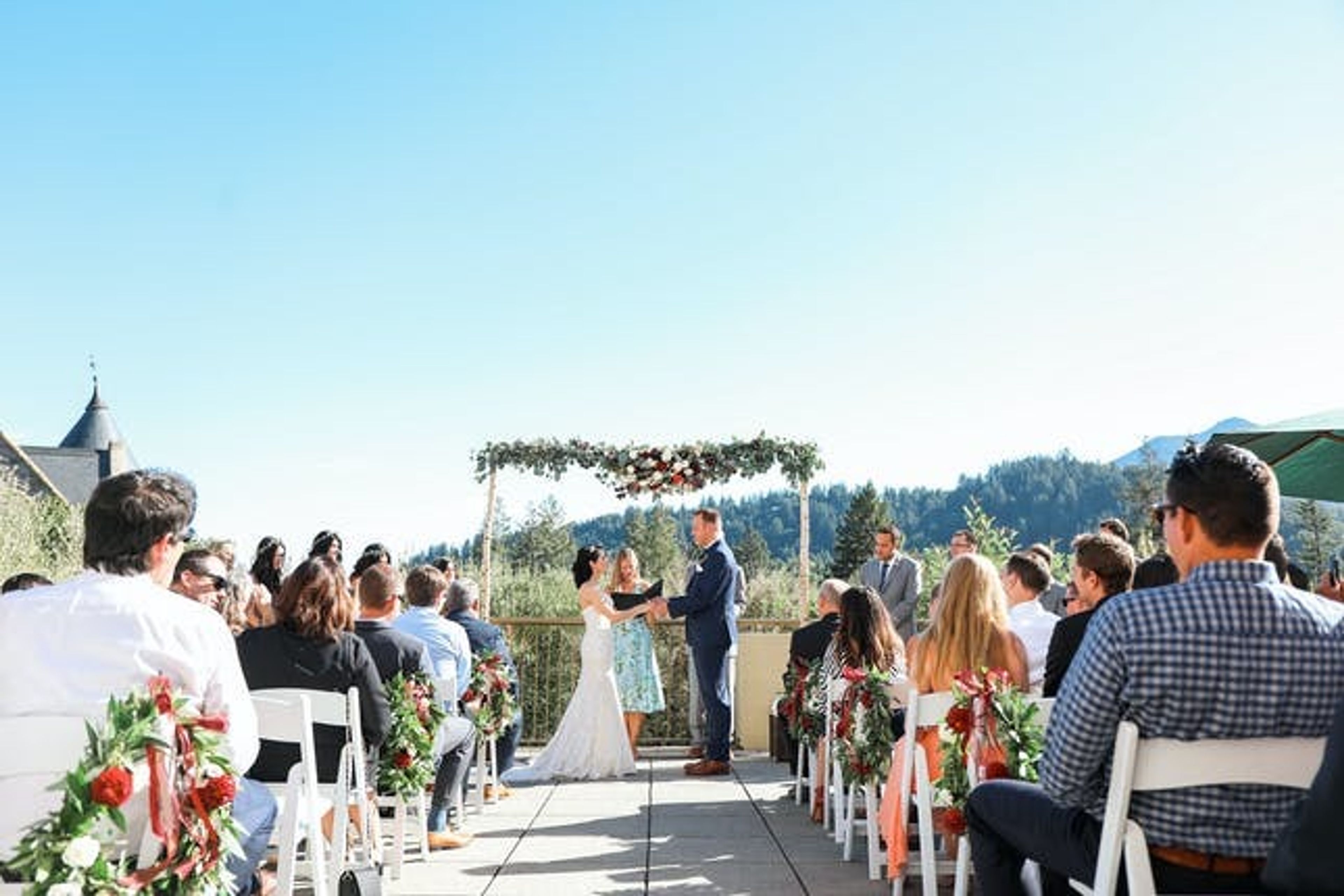 Geneva Terrace, an event space at University of Redlands, Marin Campus