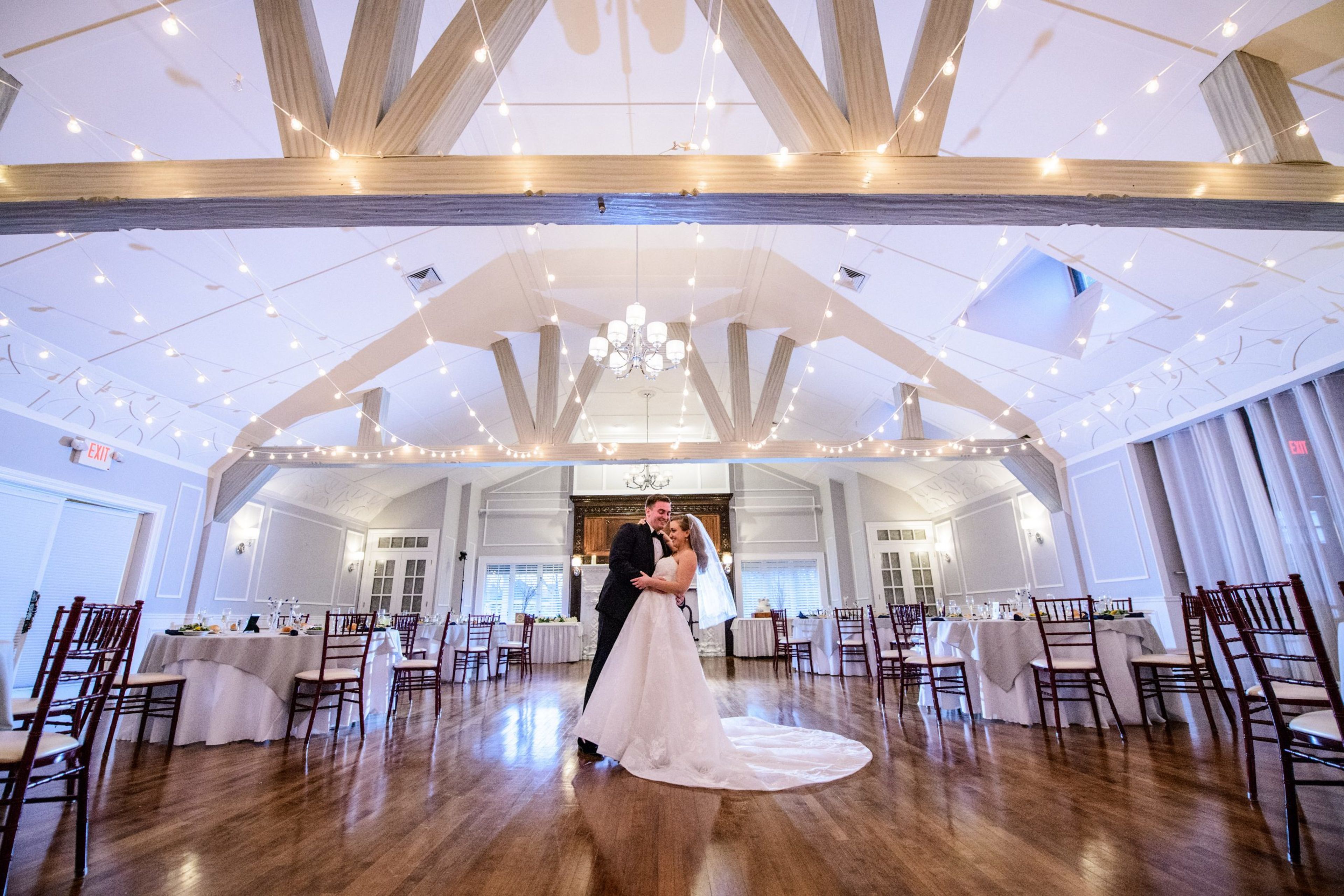 Indoor Space, an event space at Stewart Manor Country Club