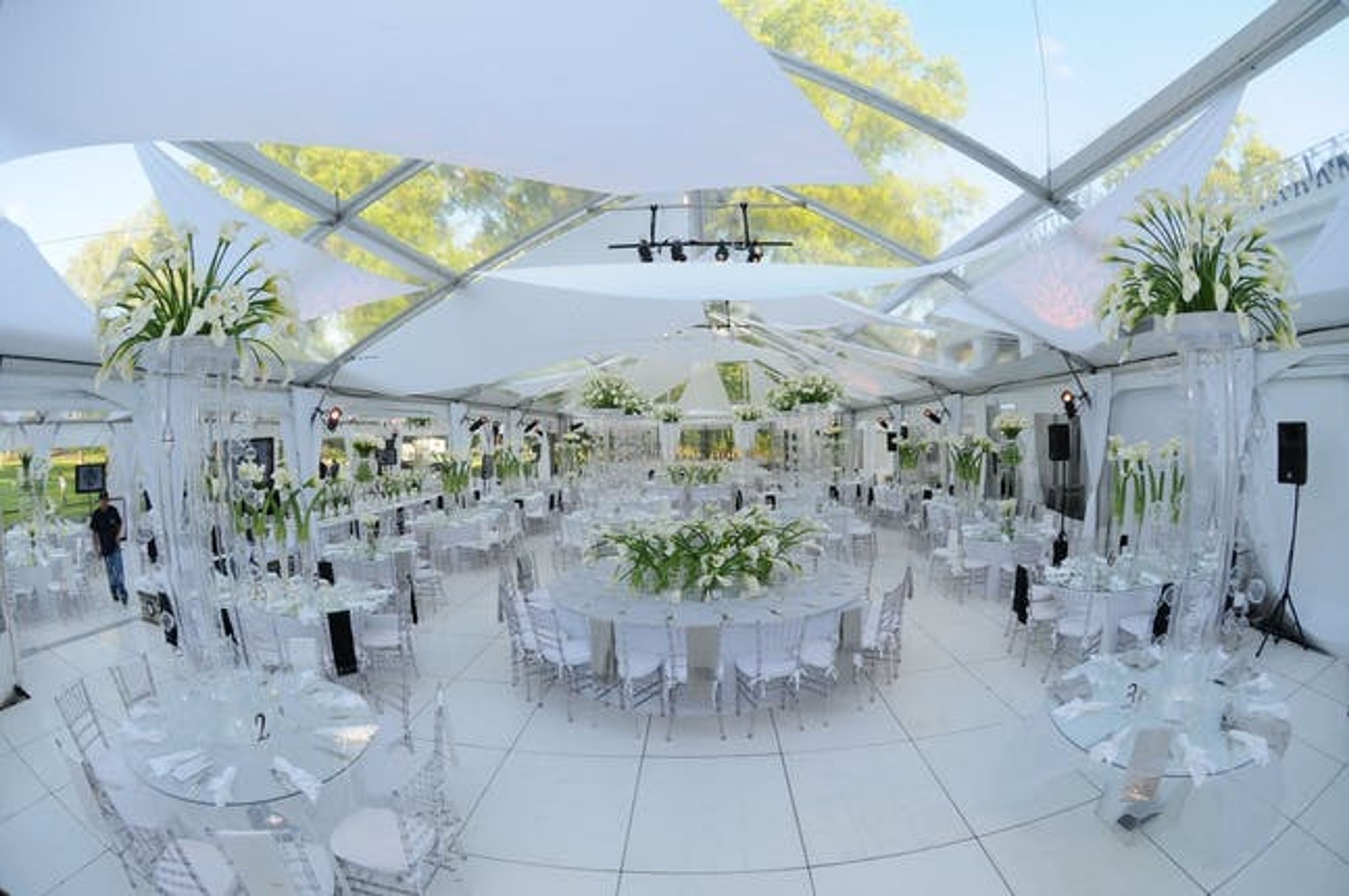 Tent, an event space at Pelham Bay & Split Rock Golf Course