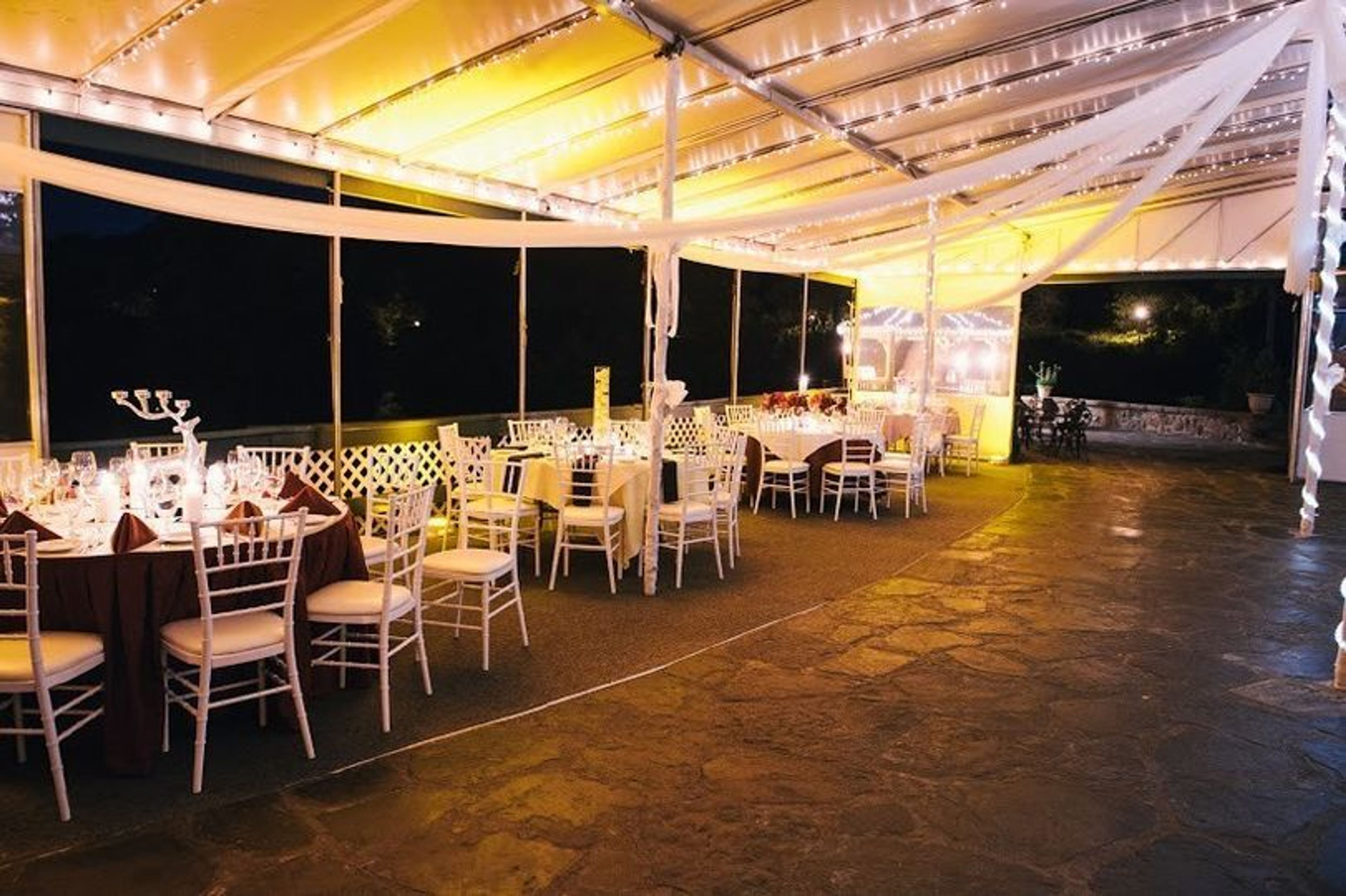 Outdoor Space, an event space at The Stone House at Clove Lakes