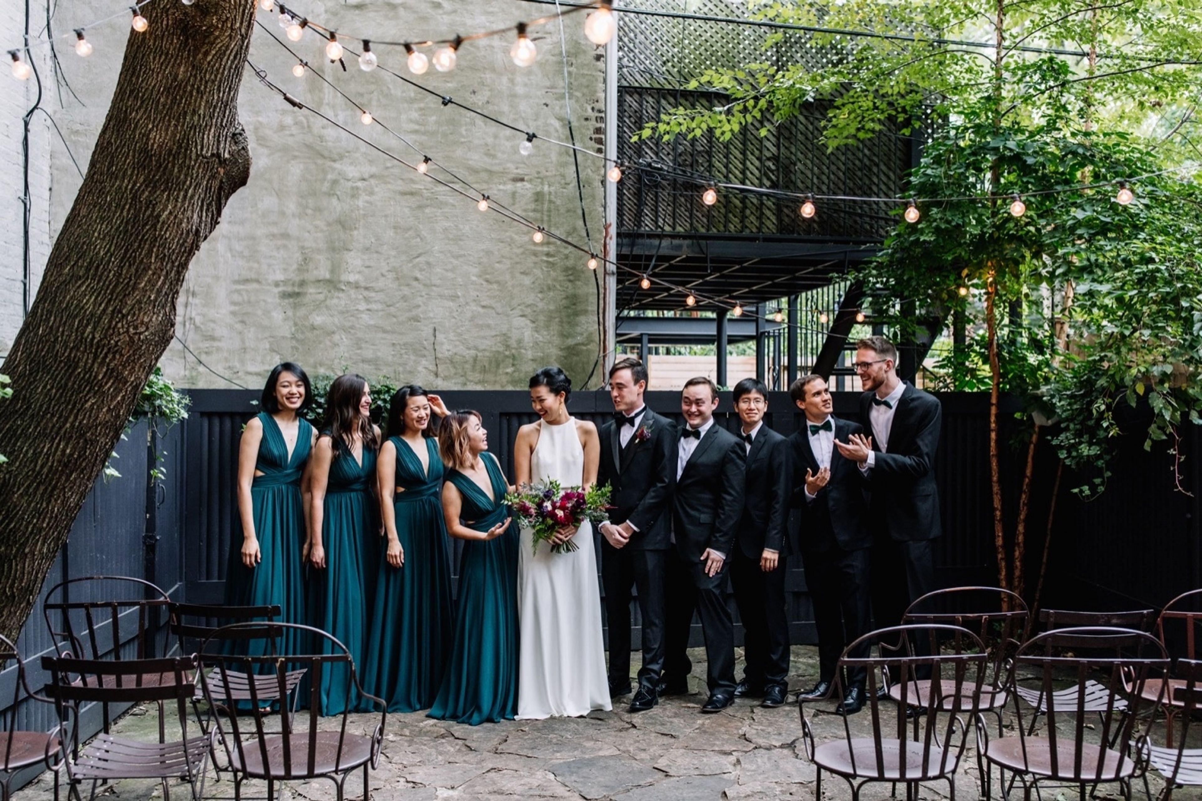 Outdoor Space, an event space at Maison May Dekalb