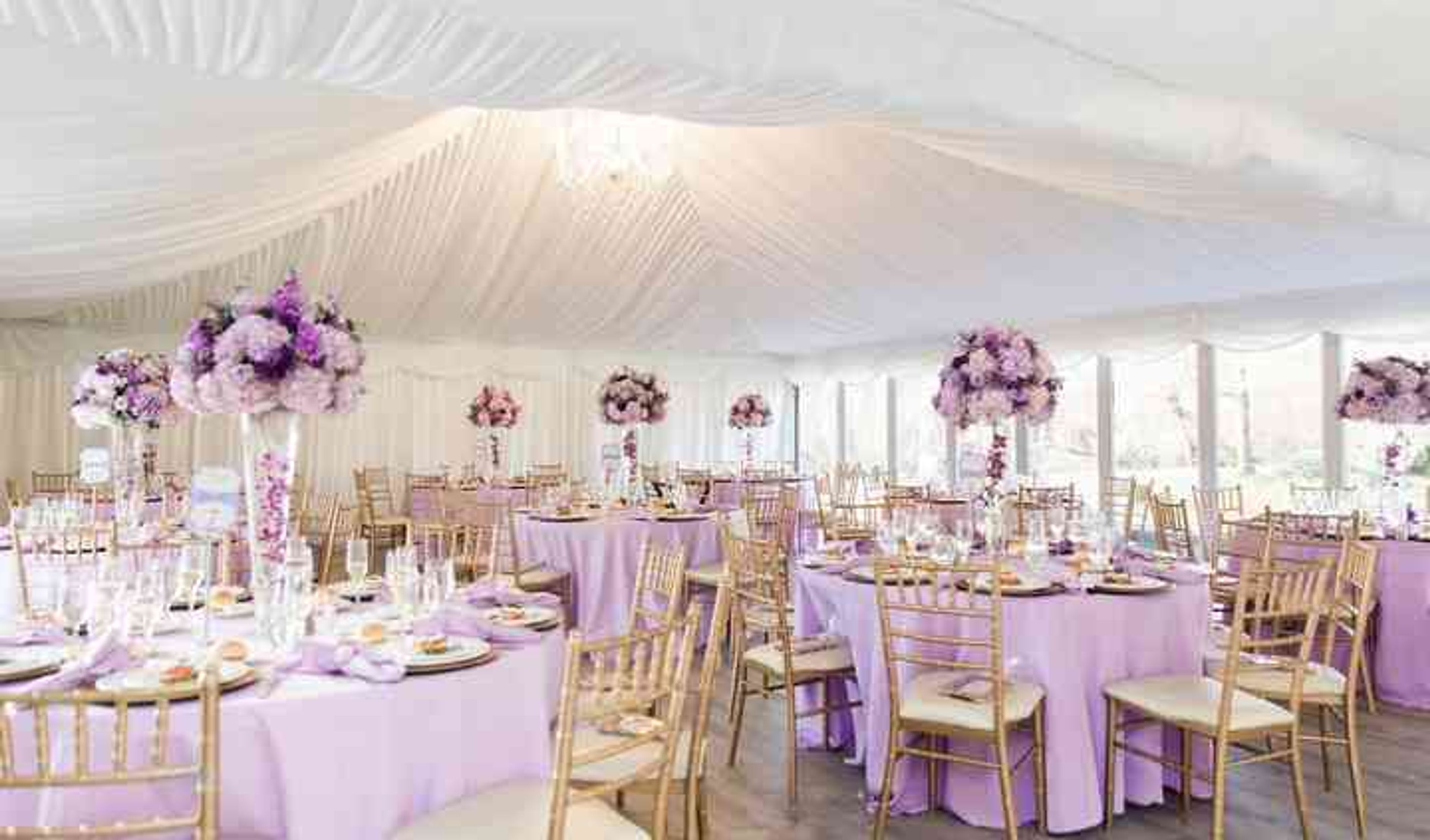 Wedding Space, an event space at Trump Golf Links at Ferry Point
