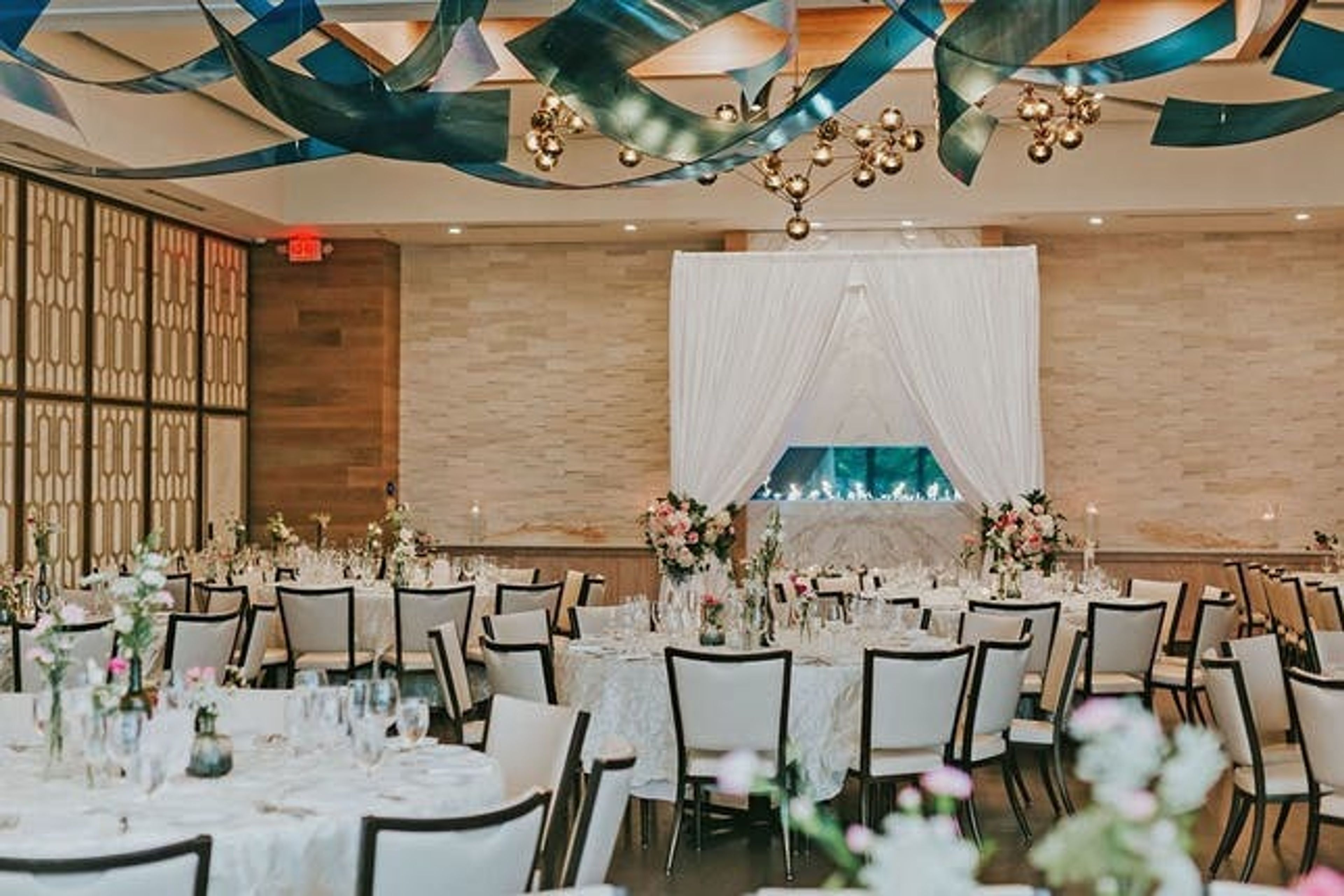 Indoor Space, an event space at Opus Steakhouse