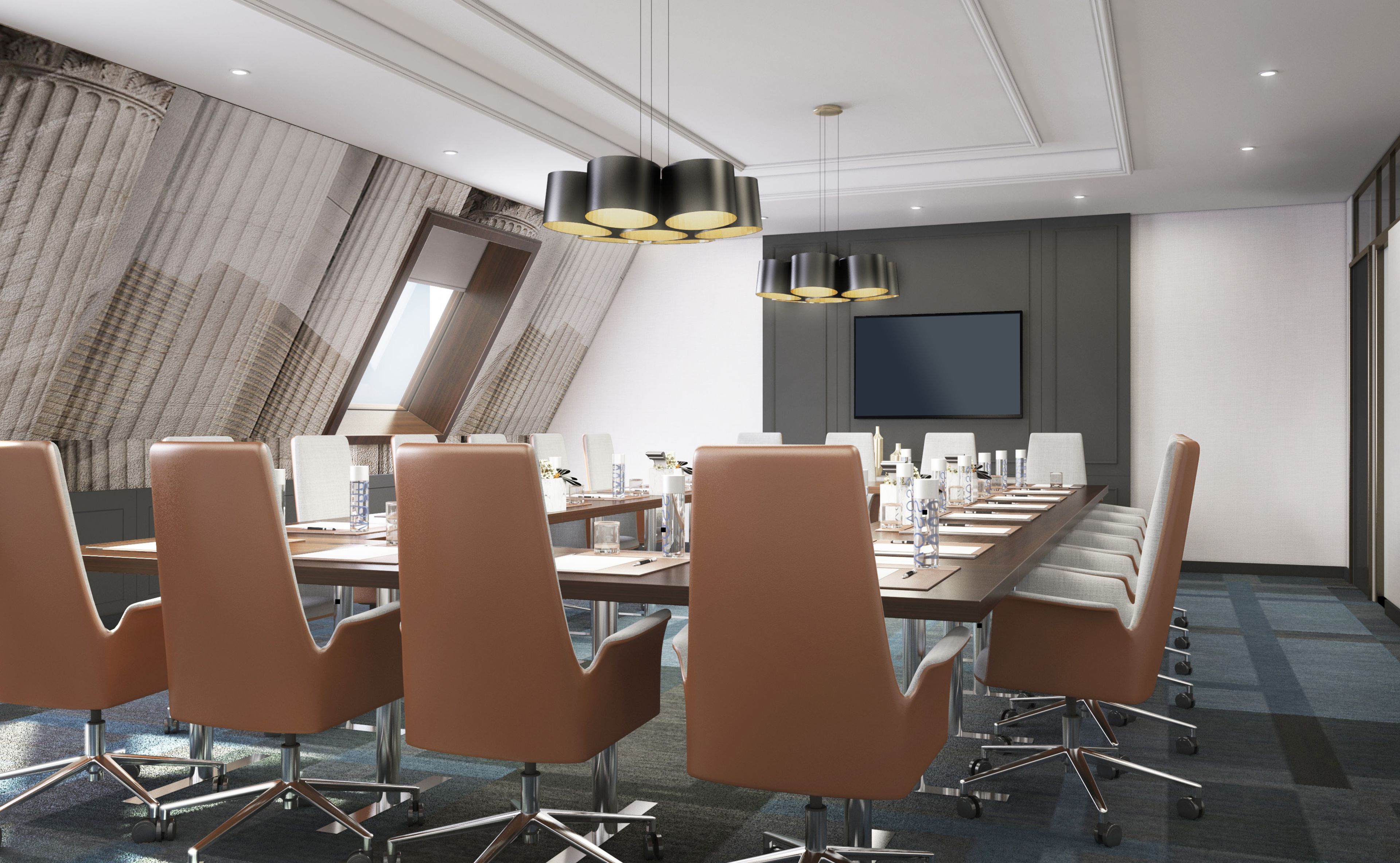 Lincoln Room, an event space at The LaSalle Chicago- Autograph Collection