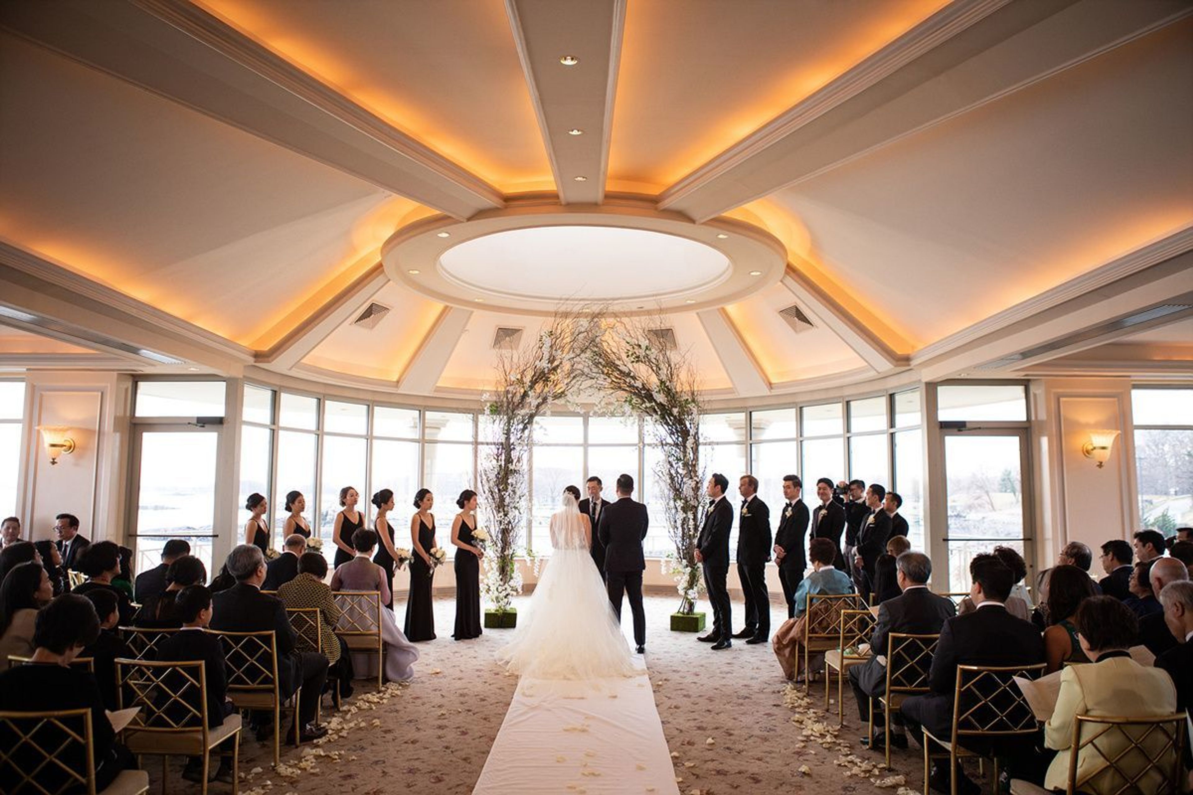 Indoor Space, an event space at Glen Island Harbour Club