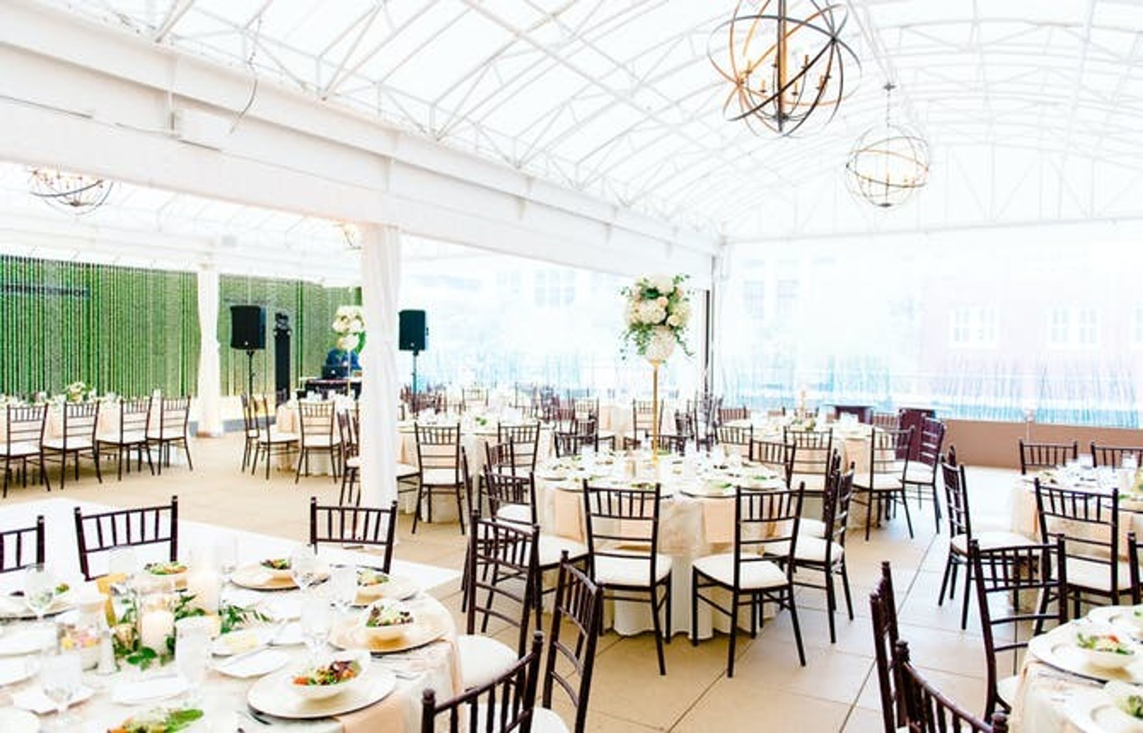 Greenhouse, an event space at The Sam Houston Hotel