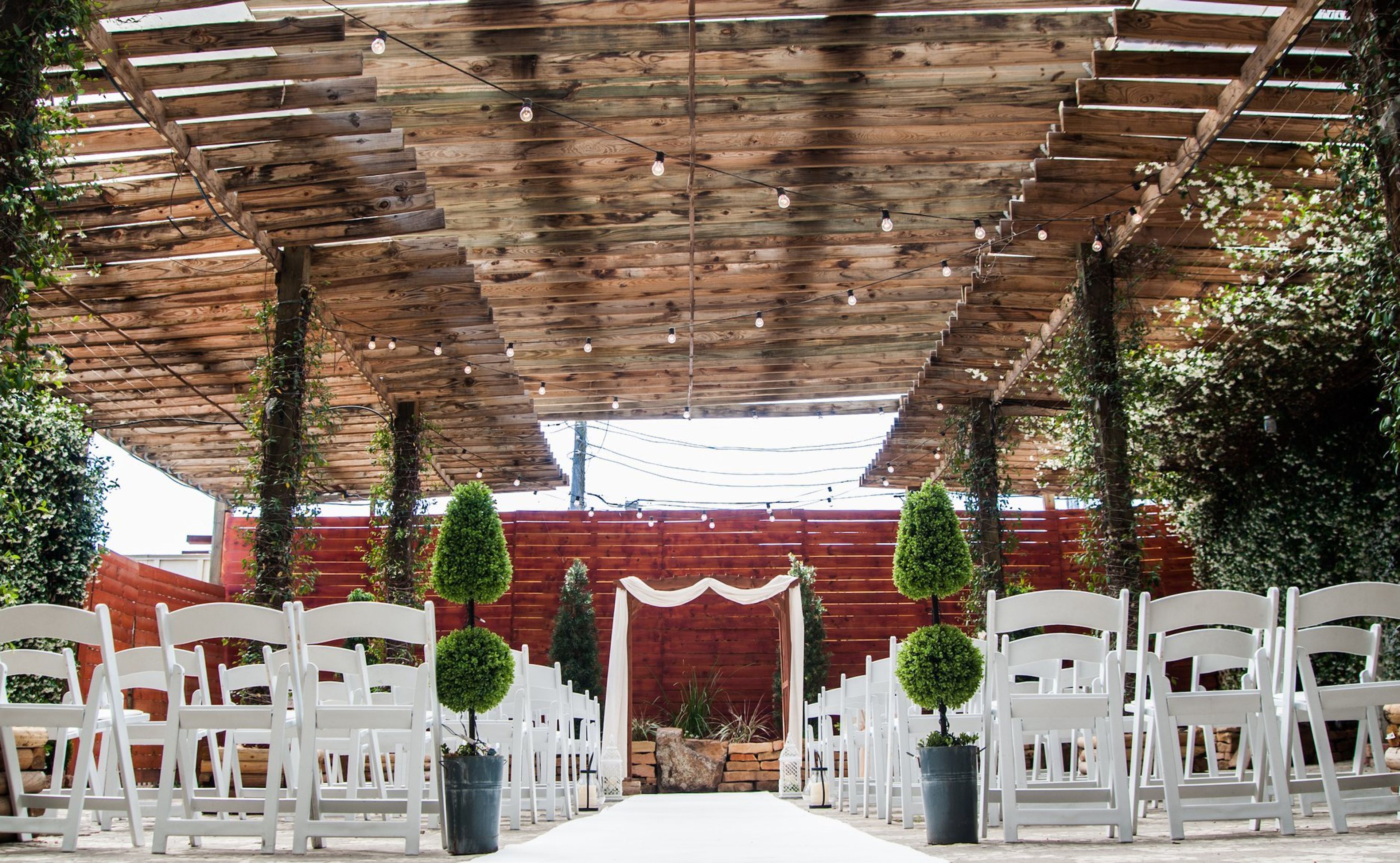 Outdoor Patio, an event space at Shafaii Hall & Garden (Houston)