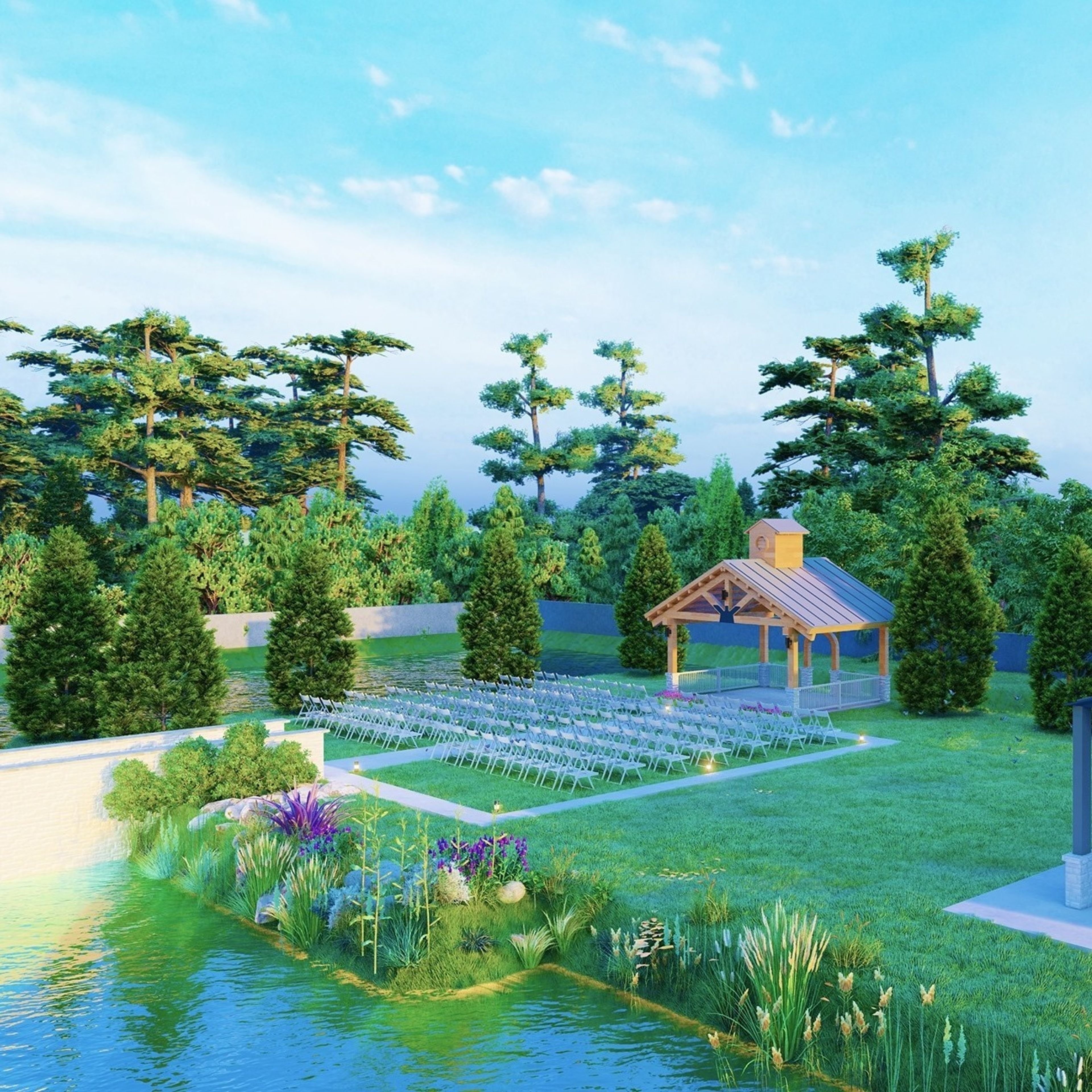 Outdoor Space, an event space at Fountain View Farm