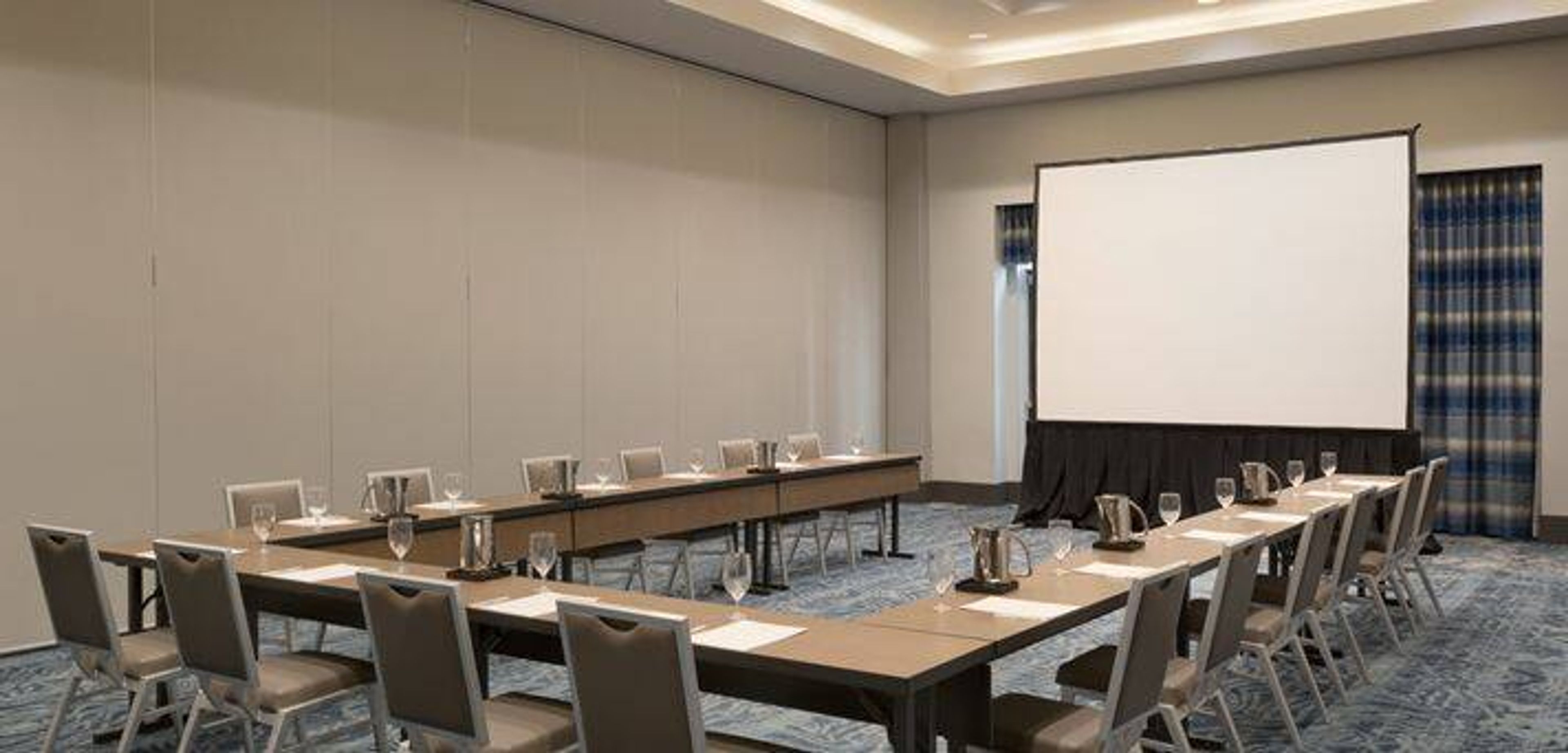 Meeting Section, an event space at Embassy Suites by Hilton The Woodlands at Hughes Landing