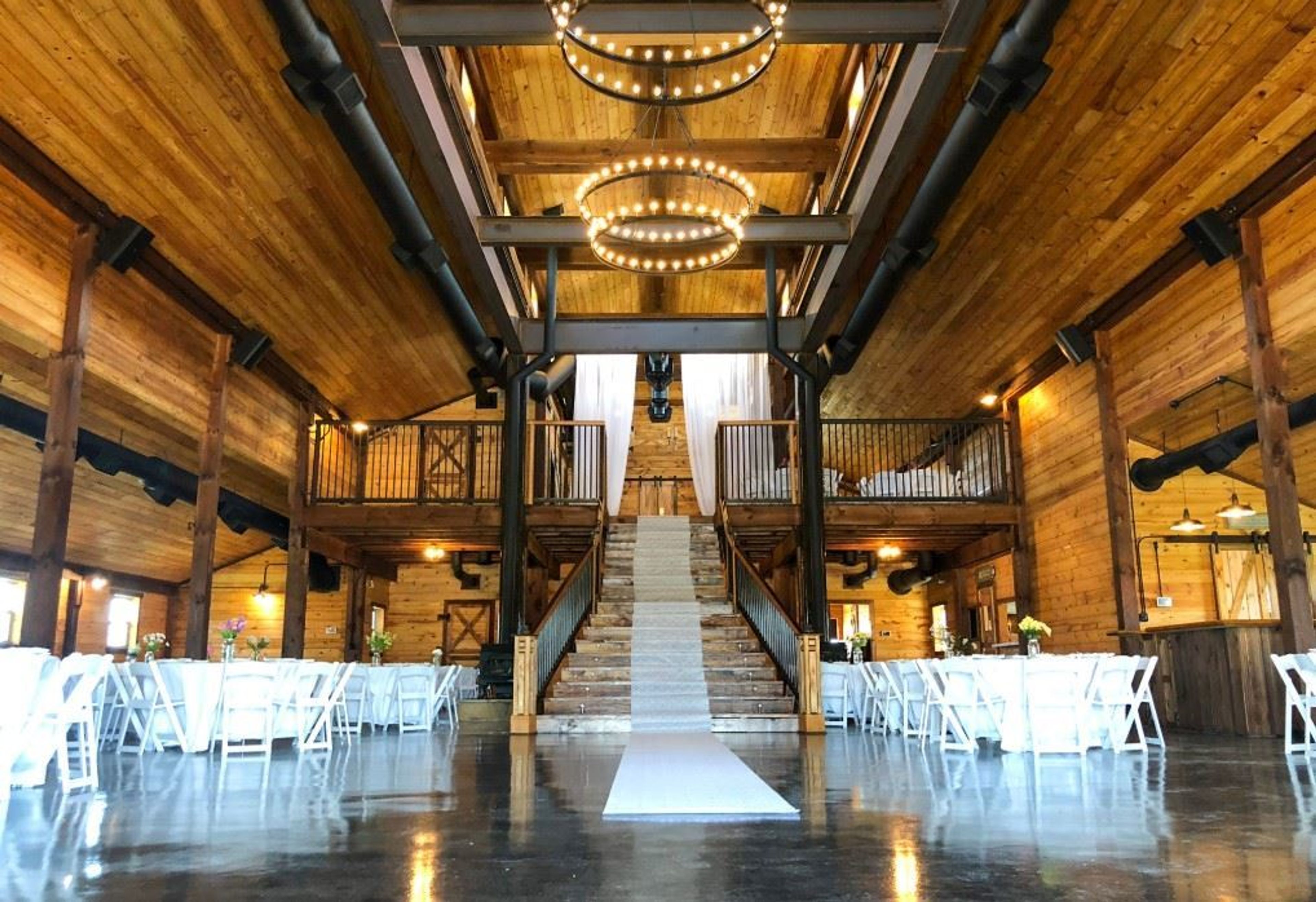 Indoor Space, an event space at Texas Roadrunner Ranch