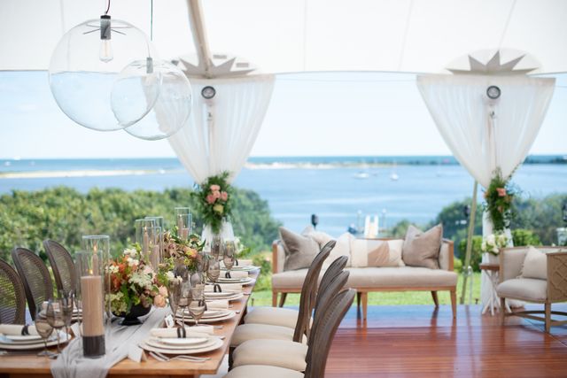 Featured photo from Romantic Outdoor Wedding at a Private Seaside Estate in Massachusetts