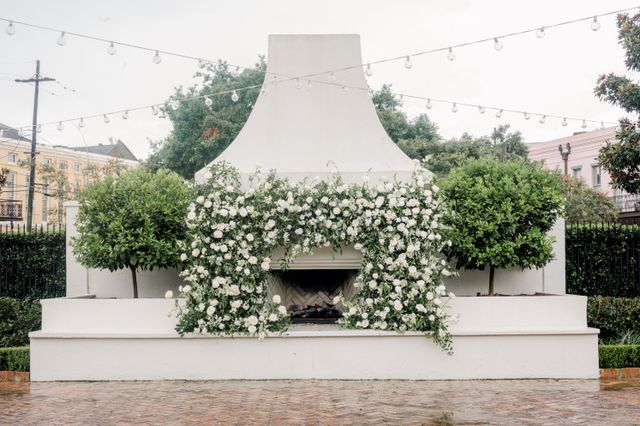 Featured photo from Elegant White Wedding Photo Shoot at II Mercato in New Orleans, Lousiana