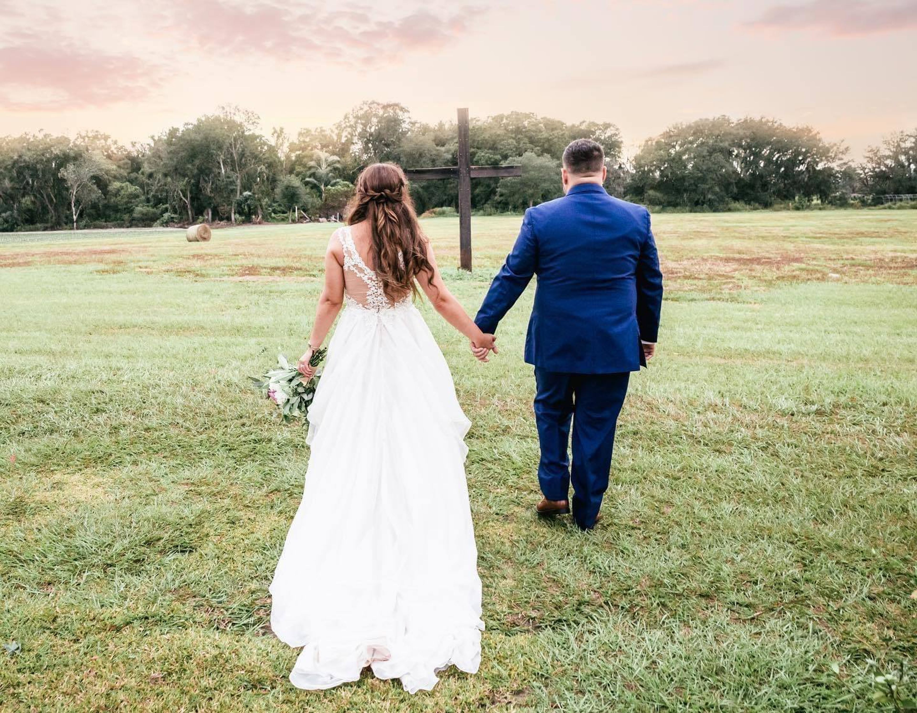 Outdoor Space, an event space at The Big Red Barn Wedding/ Event Center