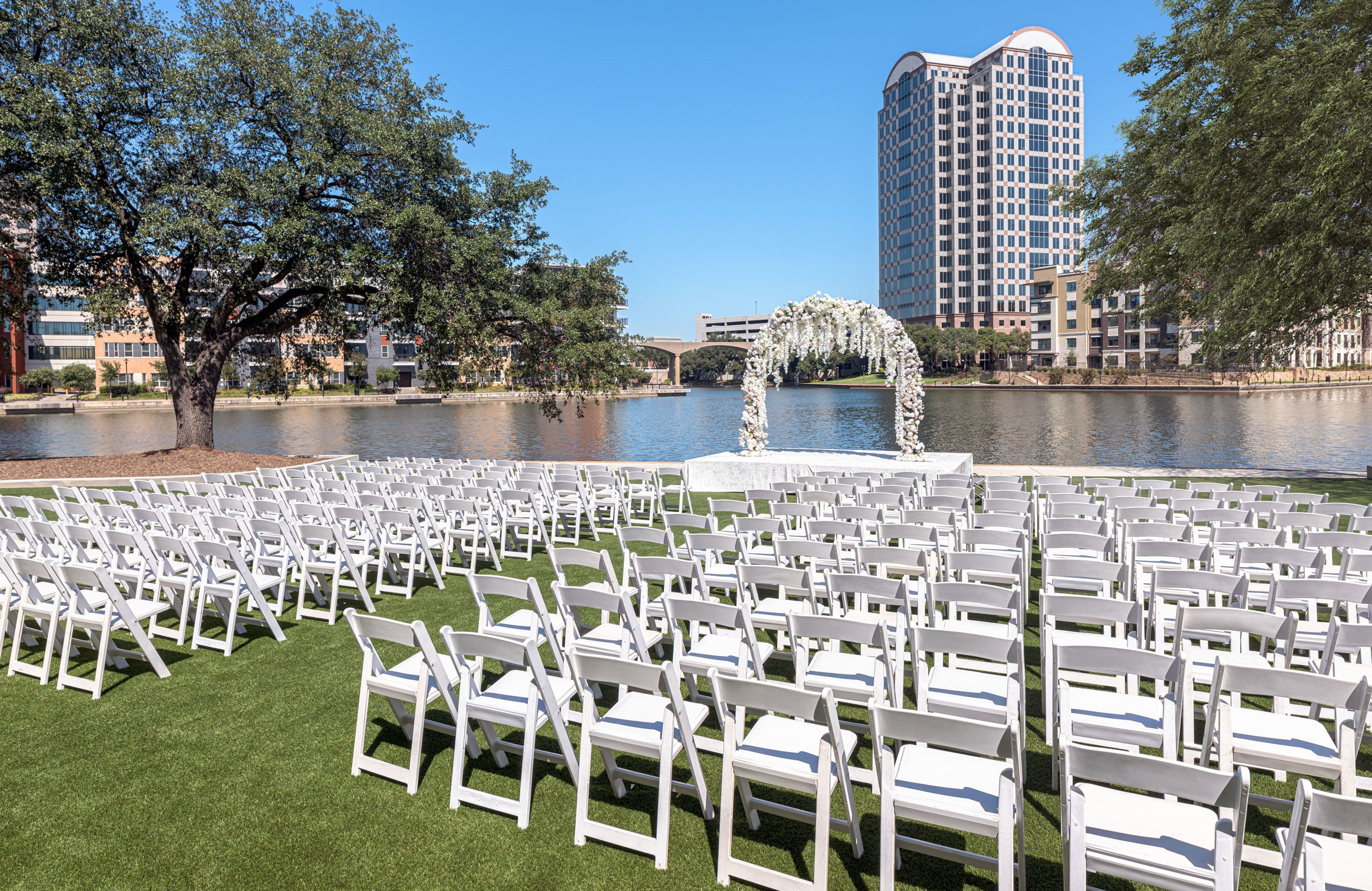 Outdoor Space, an event space at Omni Las Colinas Hotel