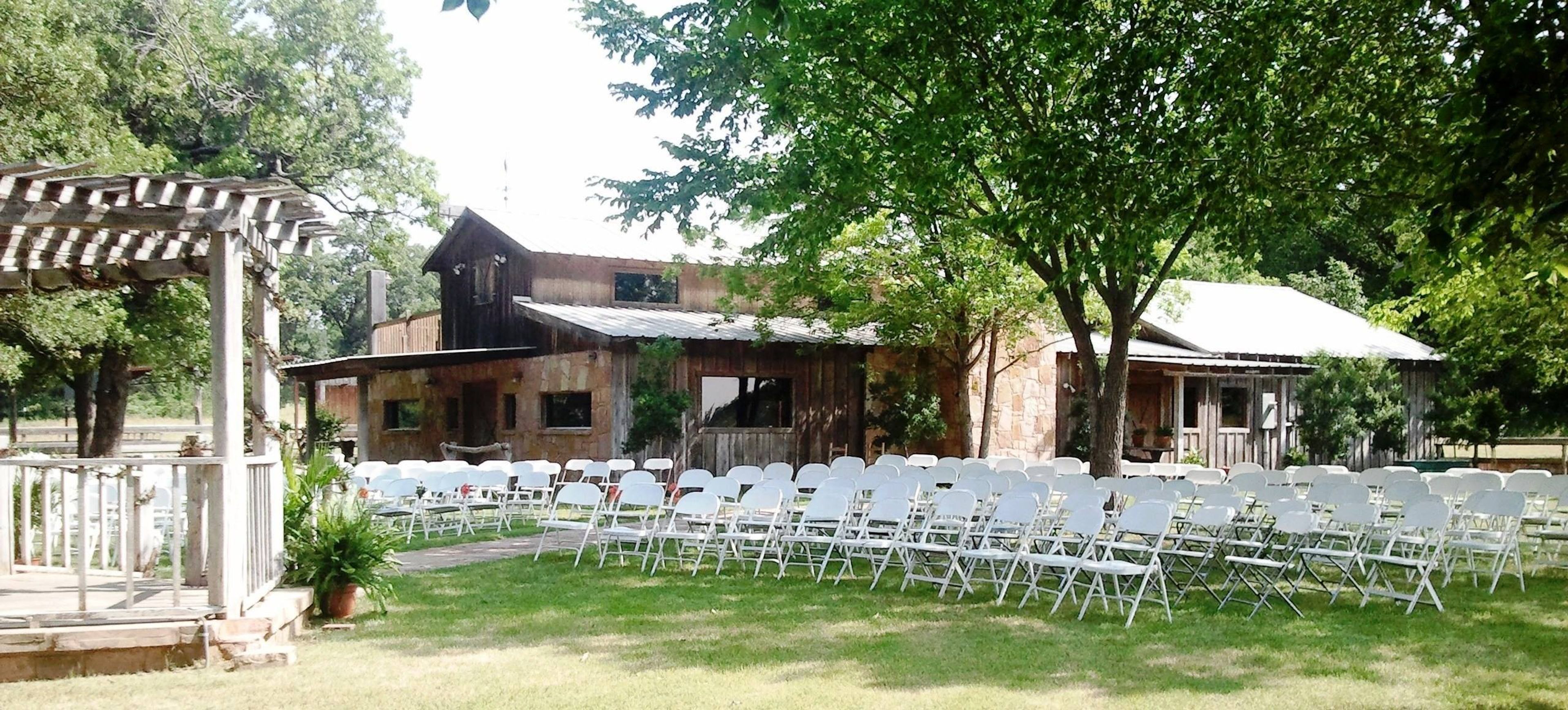 Outdoor Space, an event space at Willow Lake Event Center