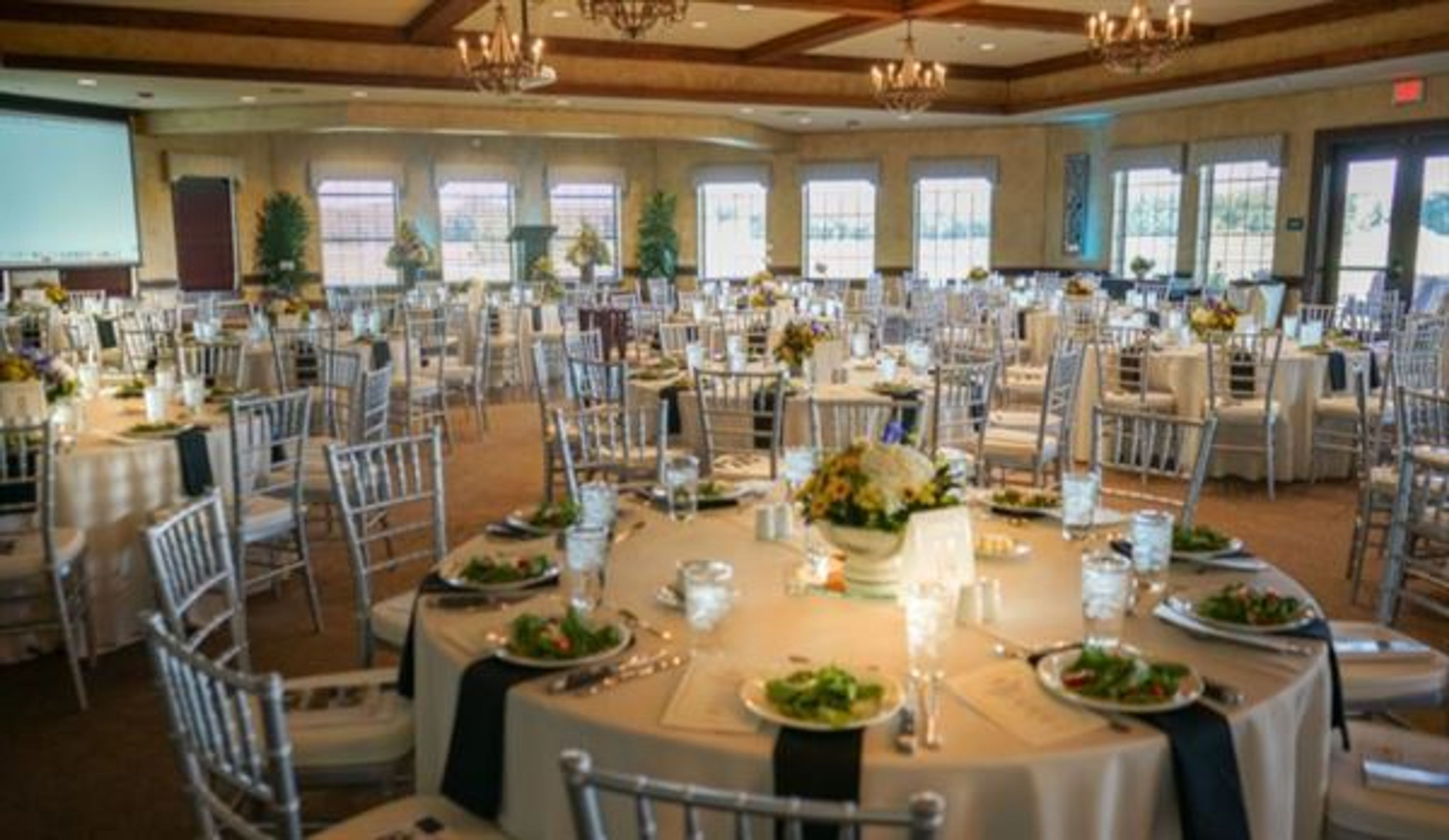Indoor Space, an event space at The Oaks Event Center