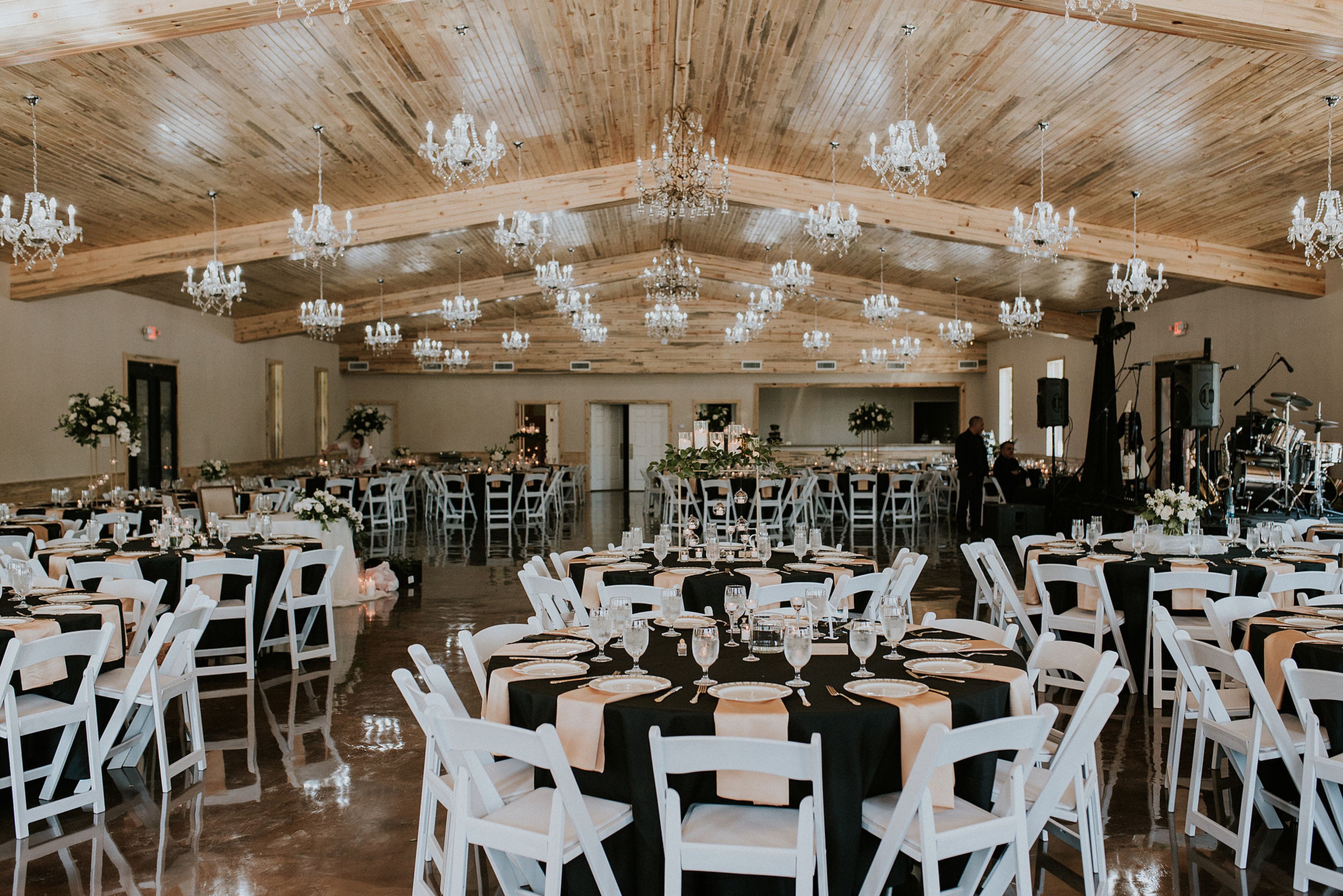 Knox Hall, an event space at Knoxville Ranch