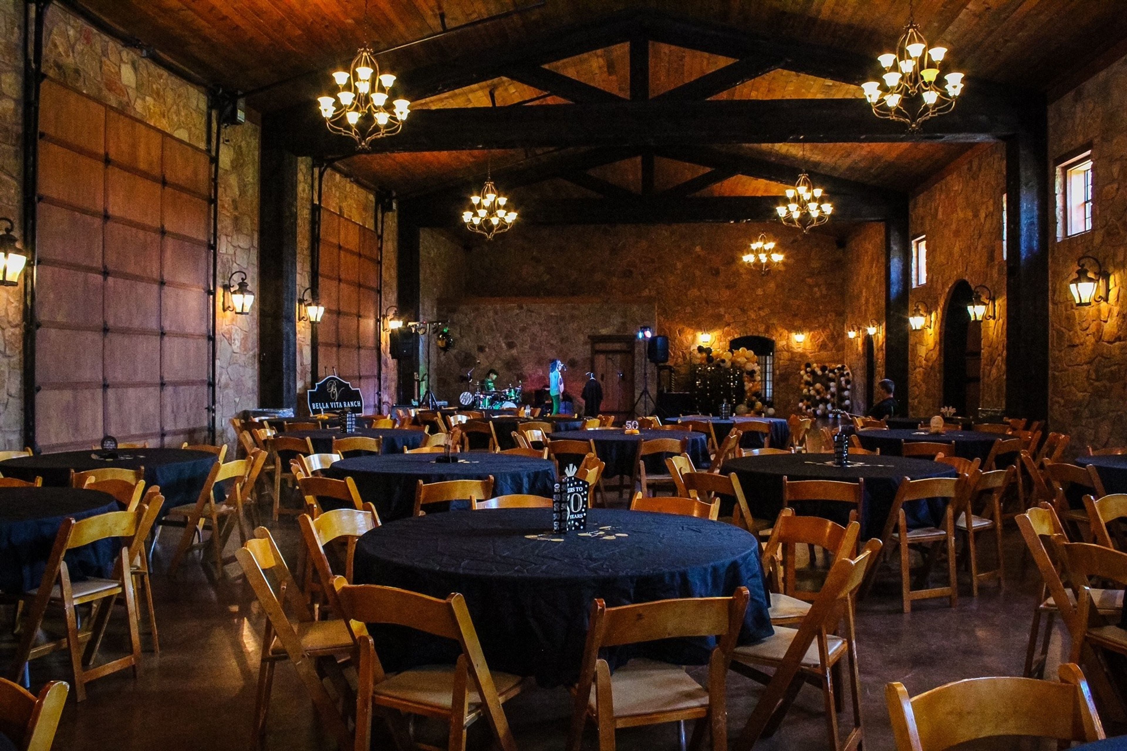 Indoor Space, an event space at Bella Vita Ranch