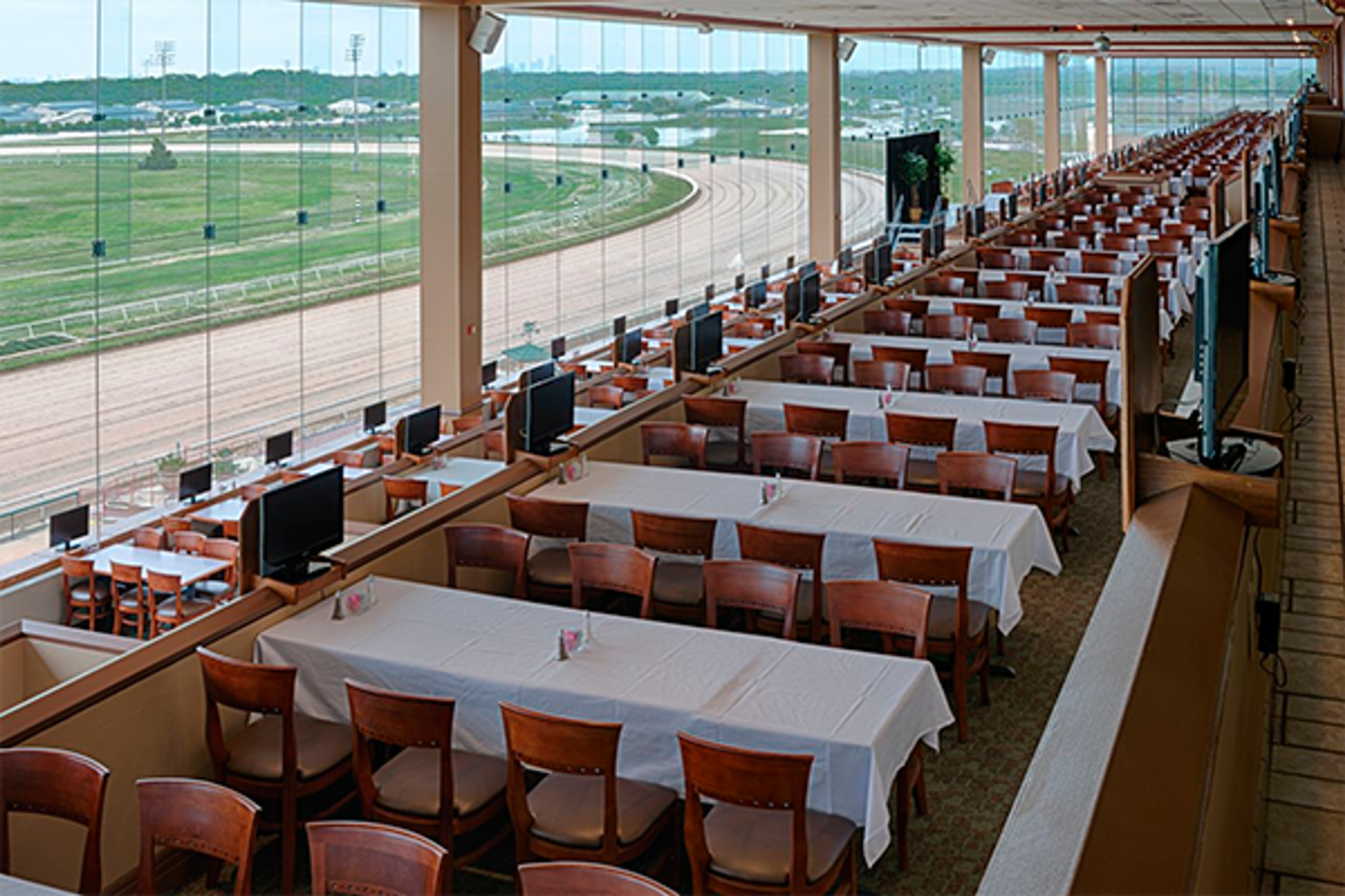 Silks Dining, an event space at Lone Star Park at Grand Prairie