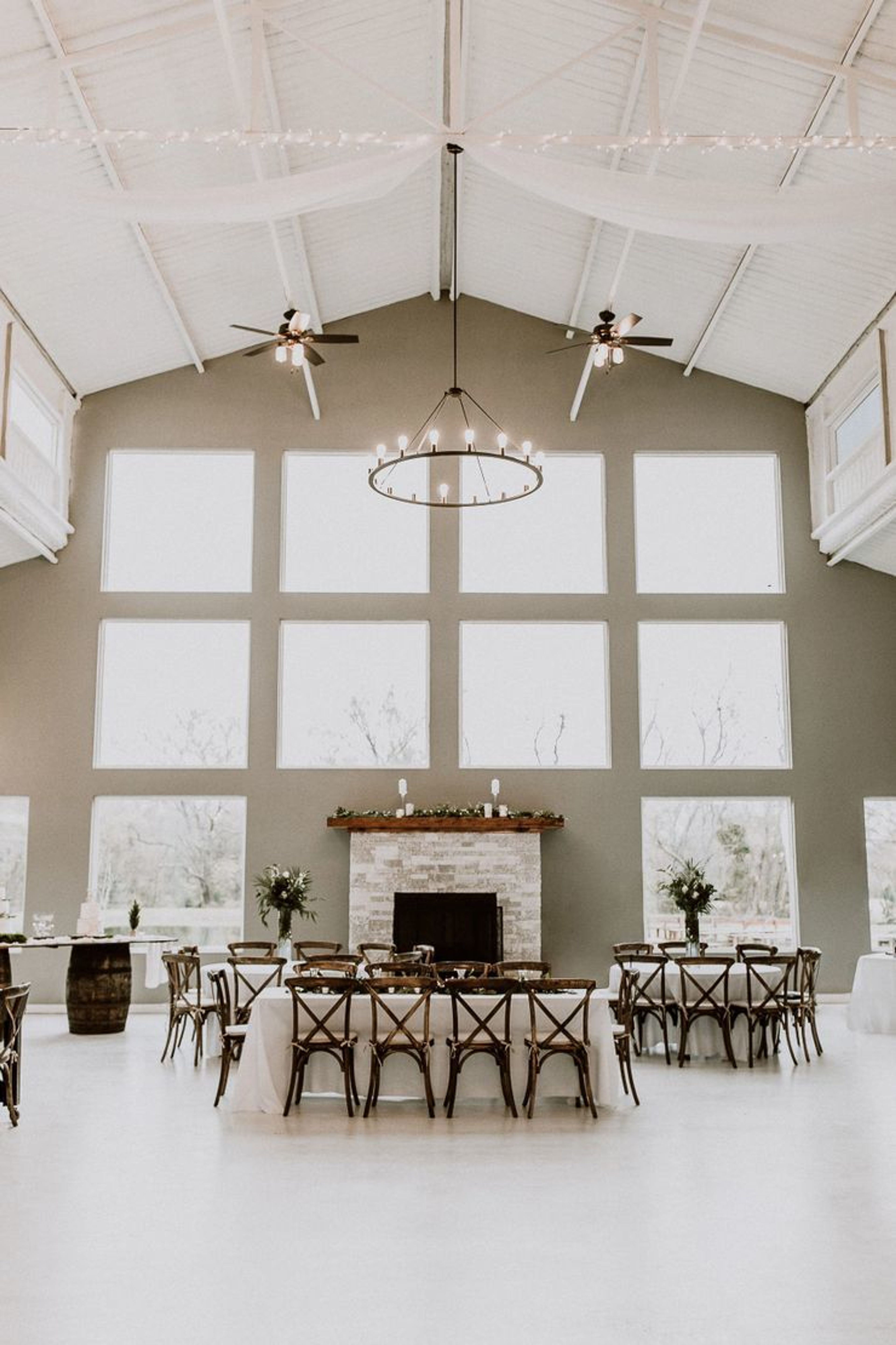 Indoor Space, an event space at Magnolia Grace Ranch