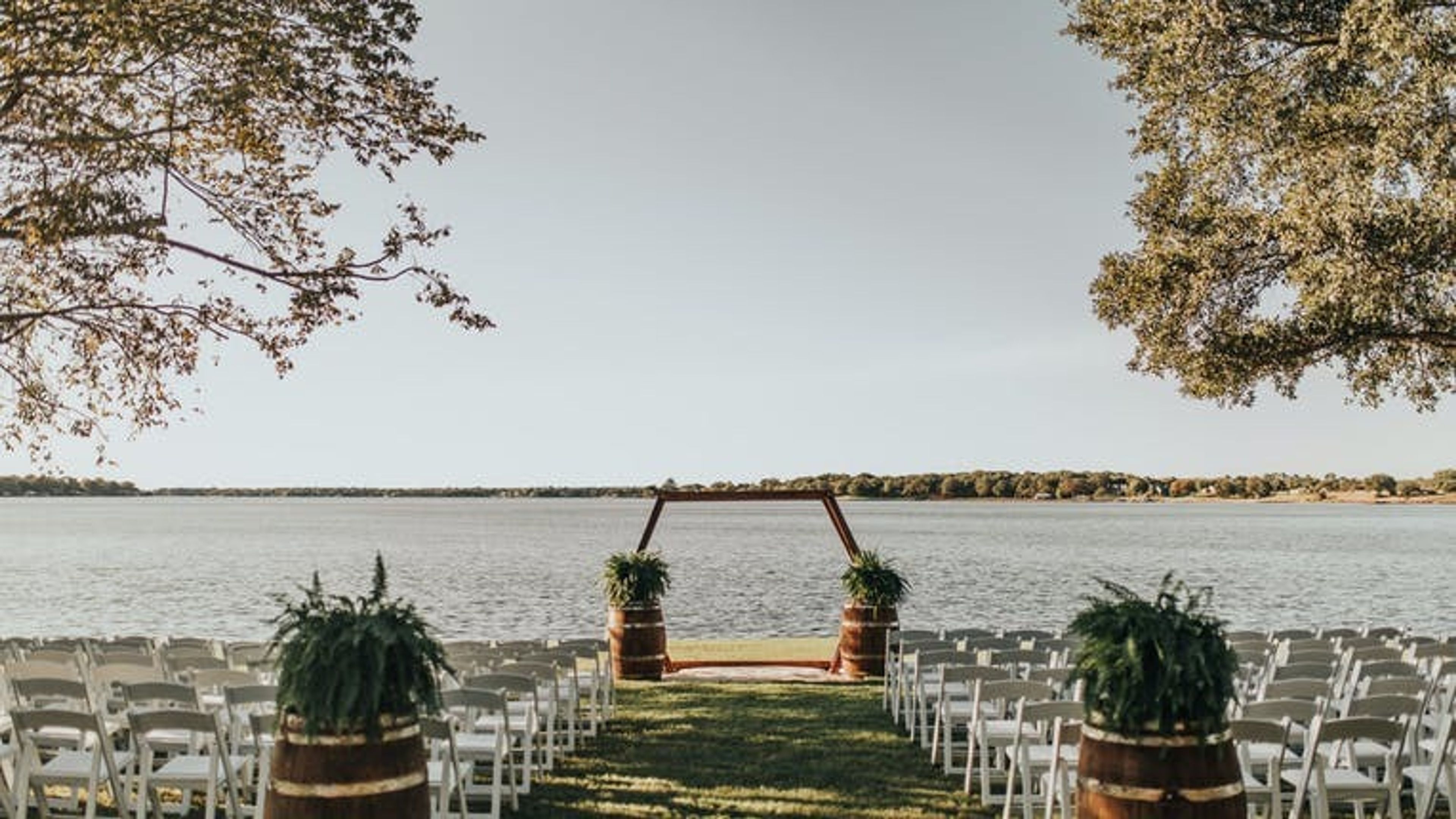 Outdoor Space, an event space at Sunrise Point at Cedar Creek Lake