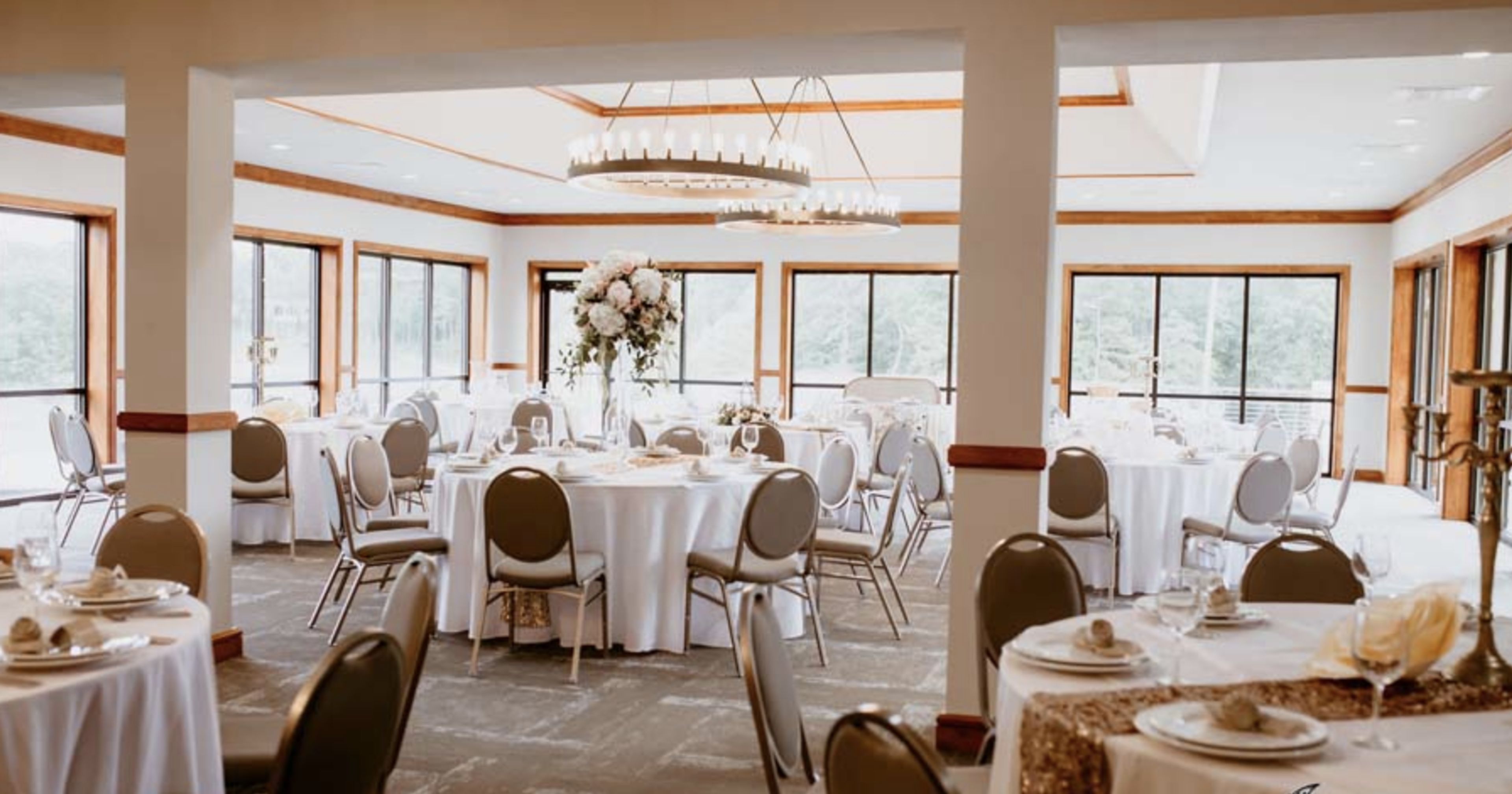 Sample of Event Space, an event space at Tempest Golf Club