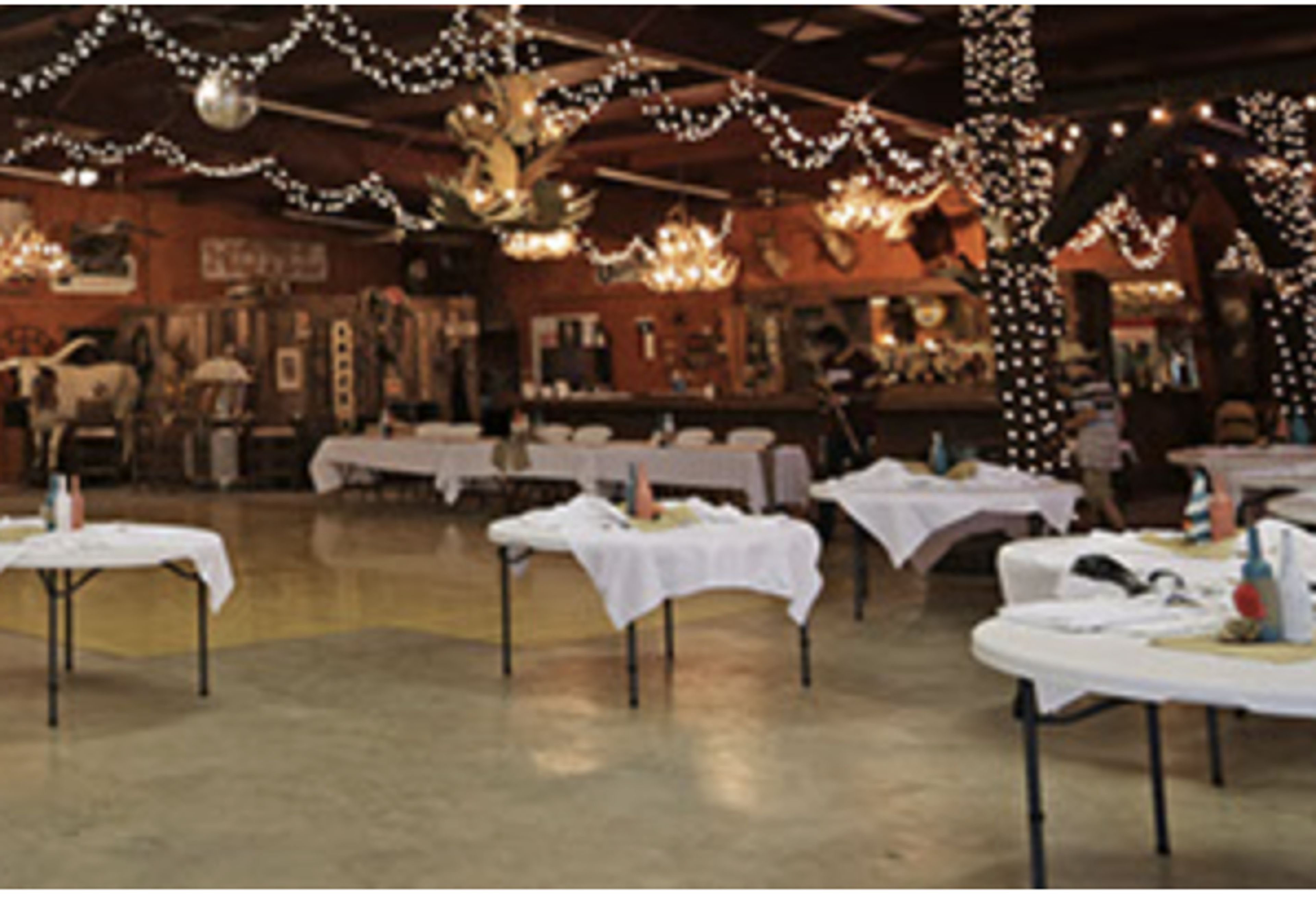 Sample of Event Space, an event space at Texas Safari Ranch