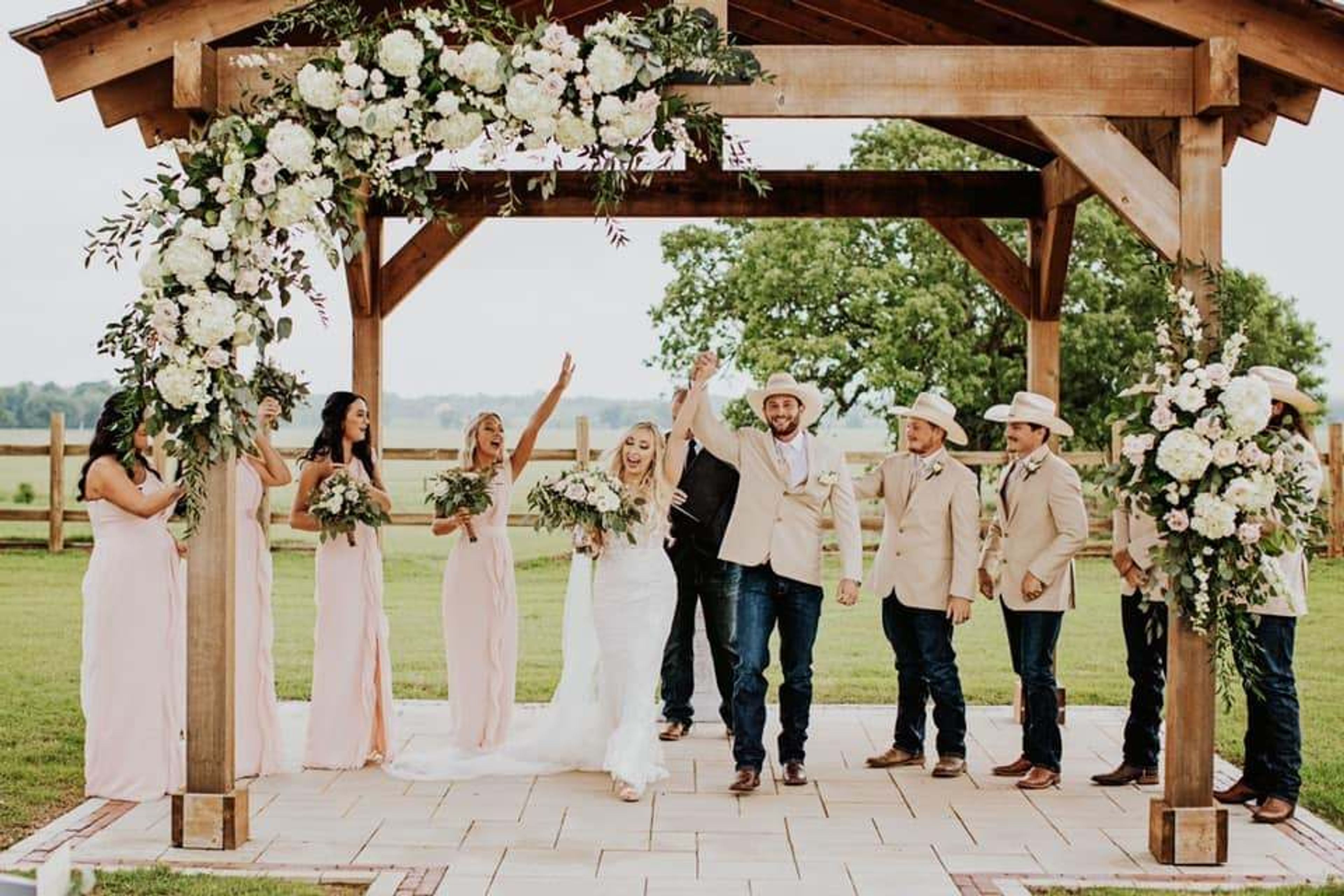 Outdoor Space, an event space at The Stables at Washita Farms